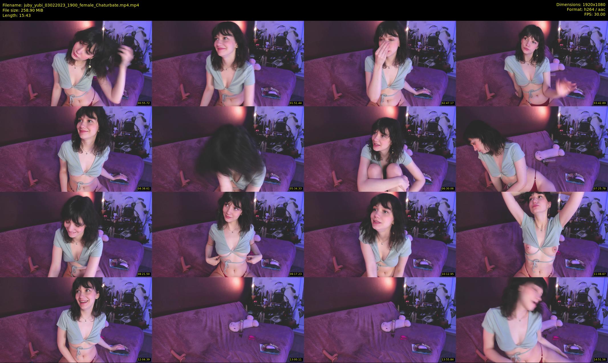juby_yubi — 16 minute Chaturbate female cam show recording, 1080p, Feb 3, 2023