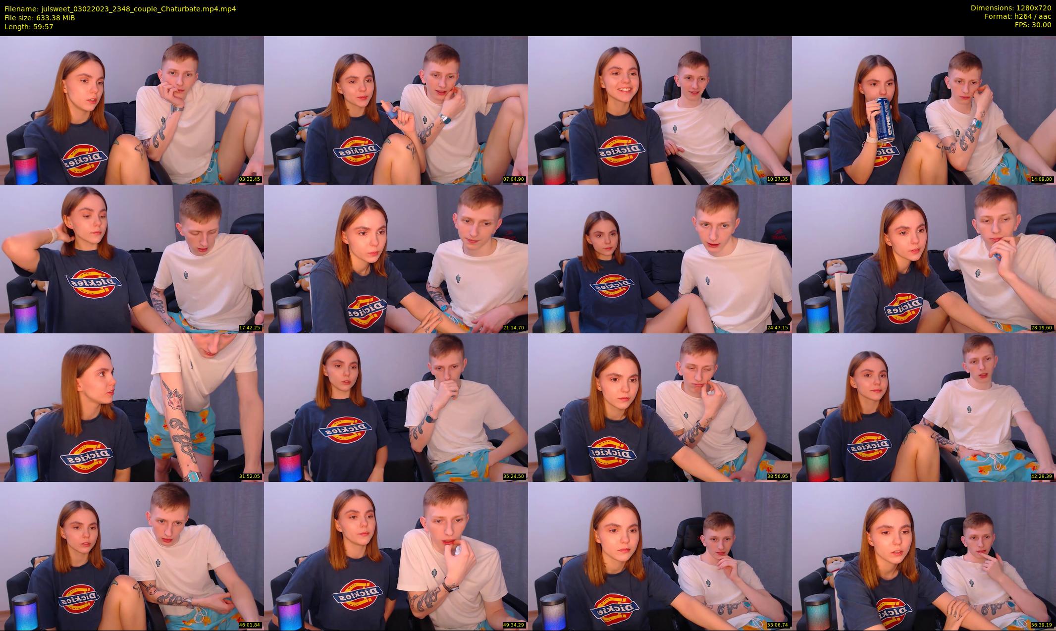 julsweet — 60 minute Chaturbate male cam show recording, 720p, Feb 3, 2023