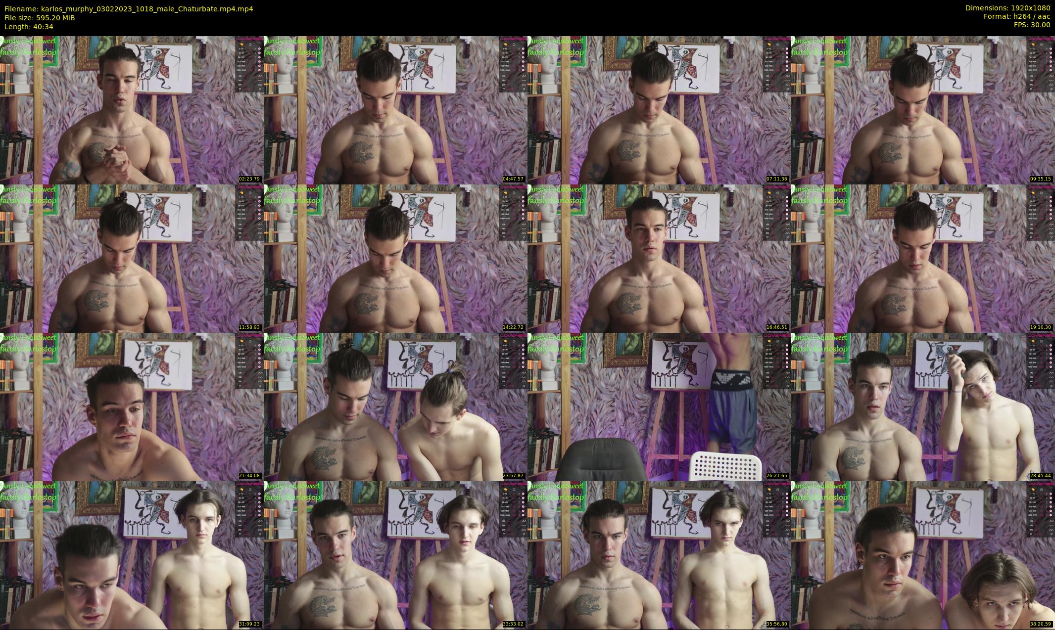 karlos_murphy — 41 minute Chaturbate male cam show recording, 1080p, Feb 3, 2023