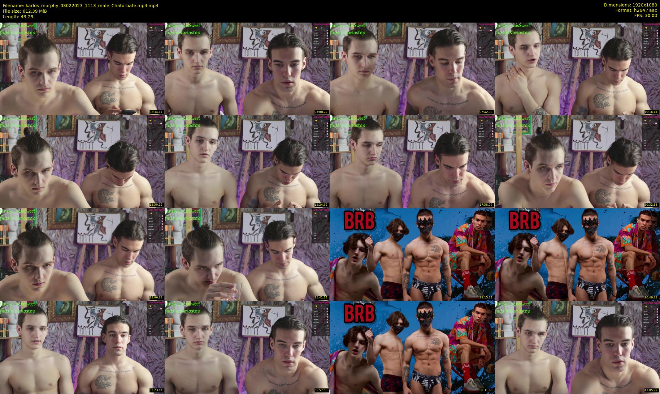 karlos_murphy — 44 minute Chaturbate male cam show recording, 1080p, Feb 3, 2023