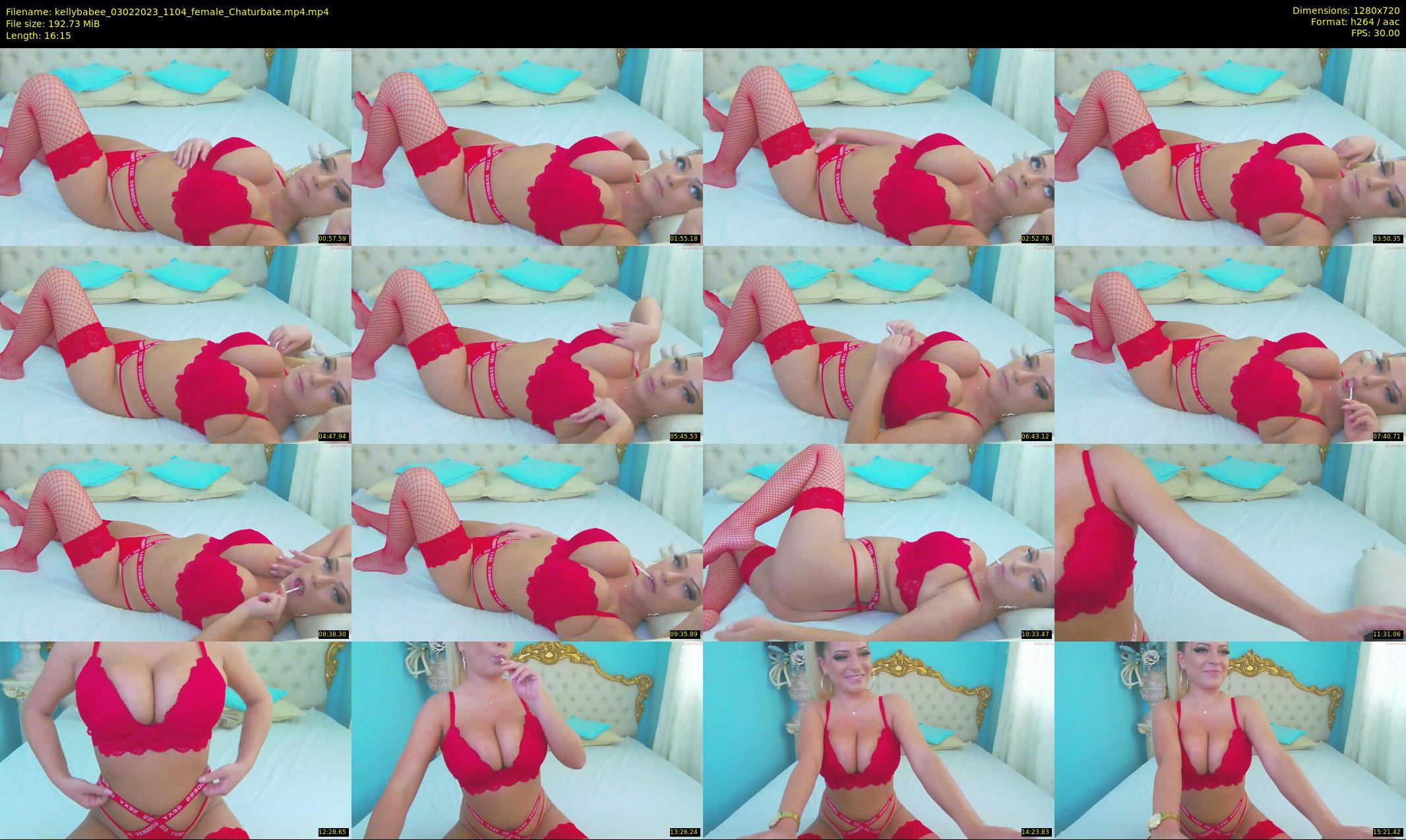 kellybabee — 17 minute Chaturbate female cam show recording, 720p, Feb 3, 2023