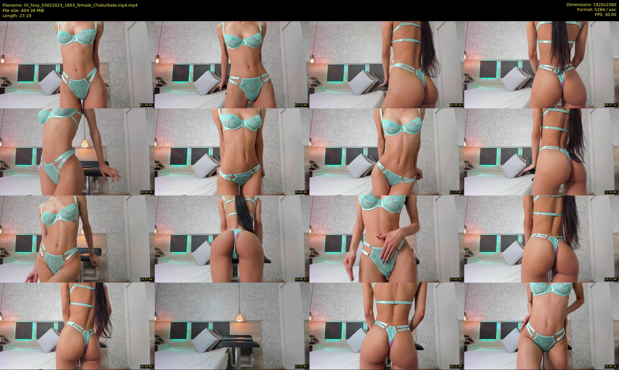 lili_foxy — 28 minute Chaturbate female cam show recording, 1080p, Feb 3, 2023