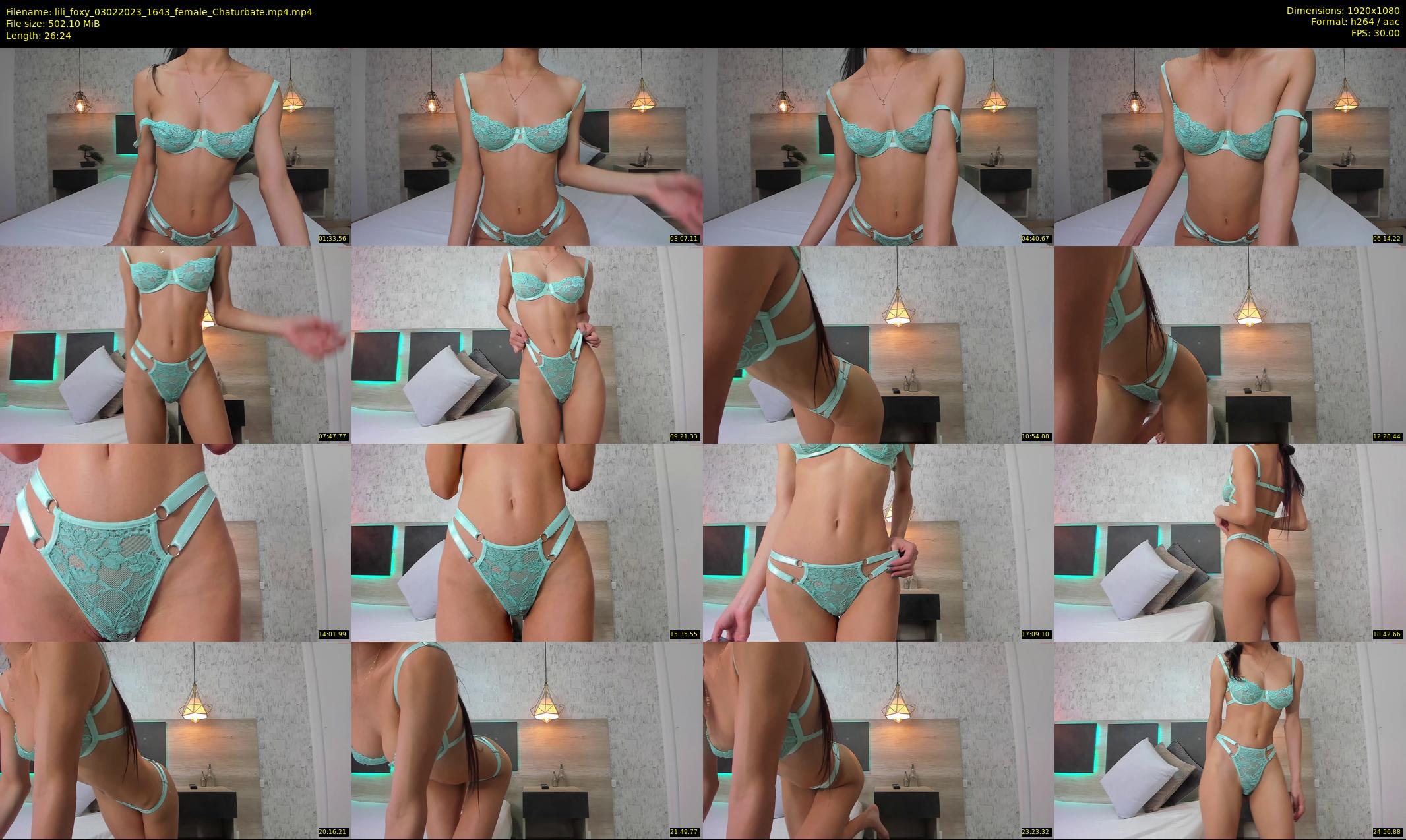 lili_foxy — 27 minute Chaturbate female cam show recording, 1080p, Feb 3, 2023