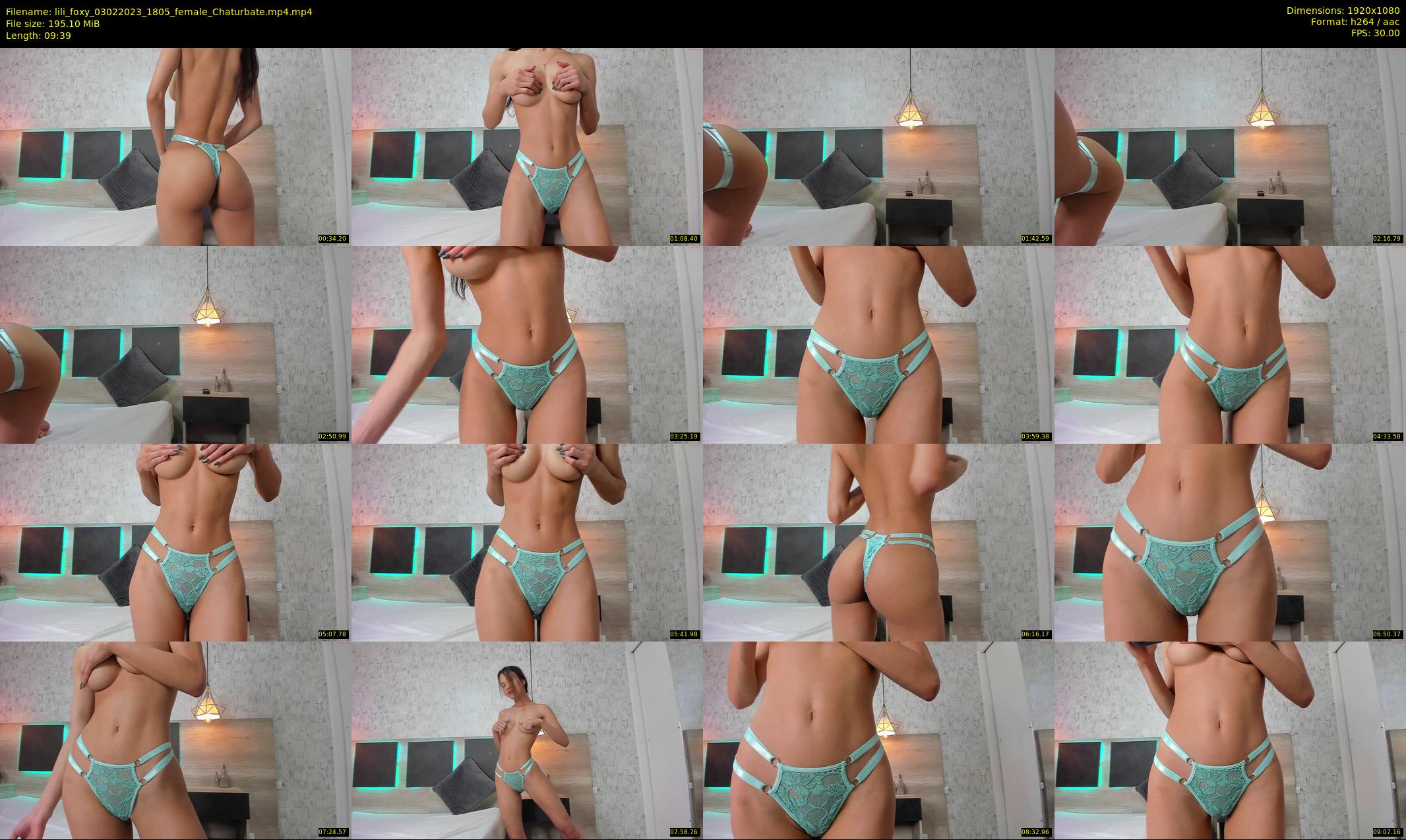 lili_foxy — 10 minute Chaturbate female cam show recording, 1080p, Feb 3, 2023