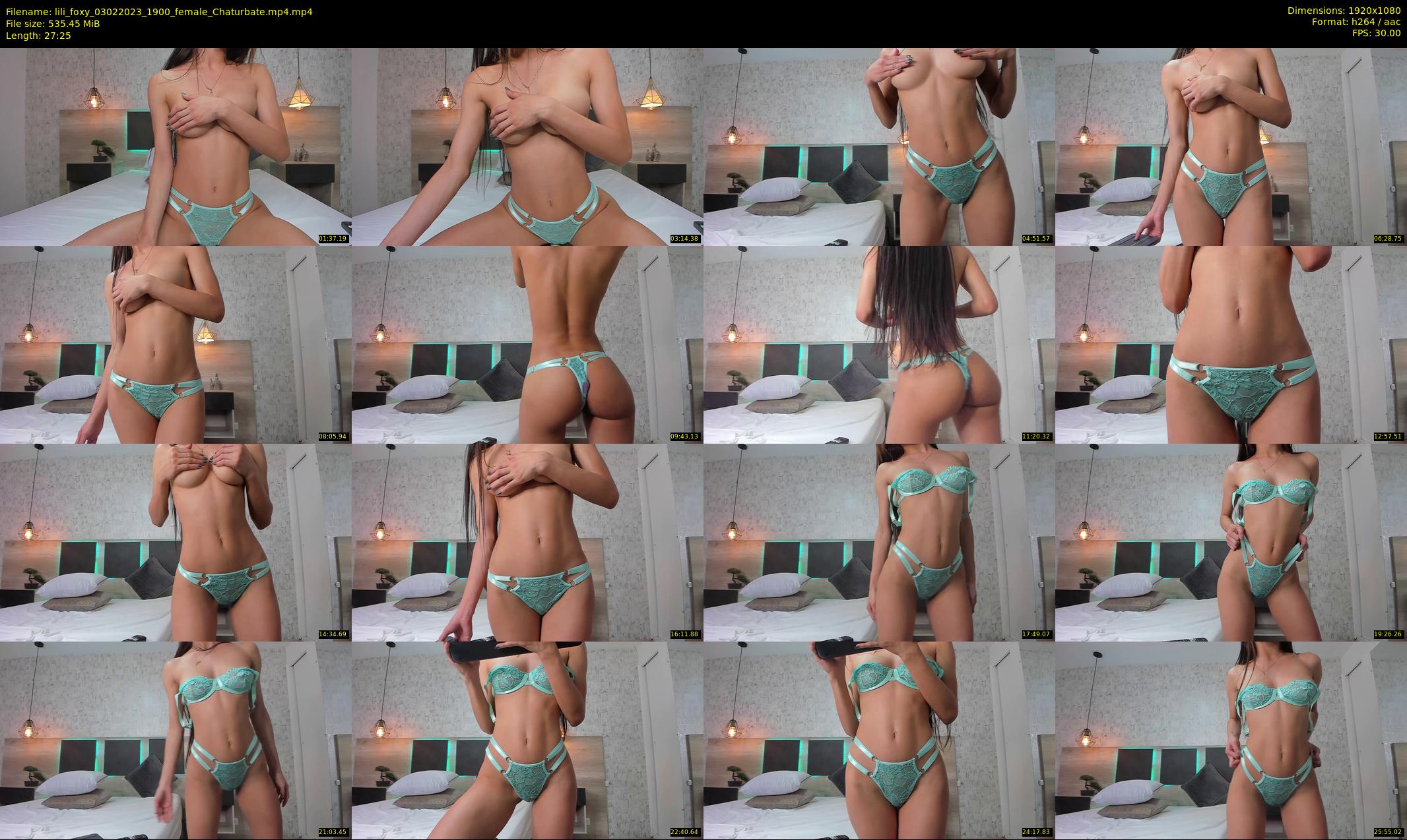 lili_foxy — 28 minute Chaturbate female cam show recording, 1080p, Feb 3, 2023