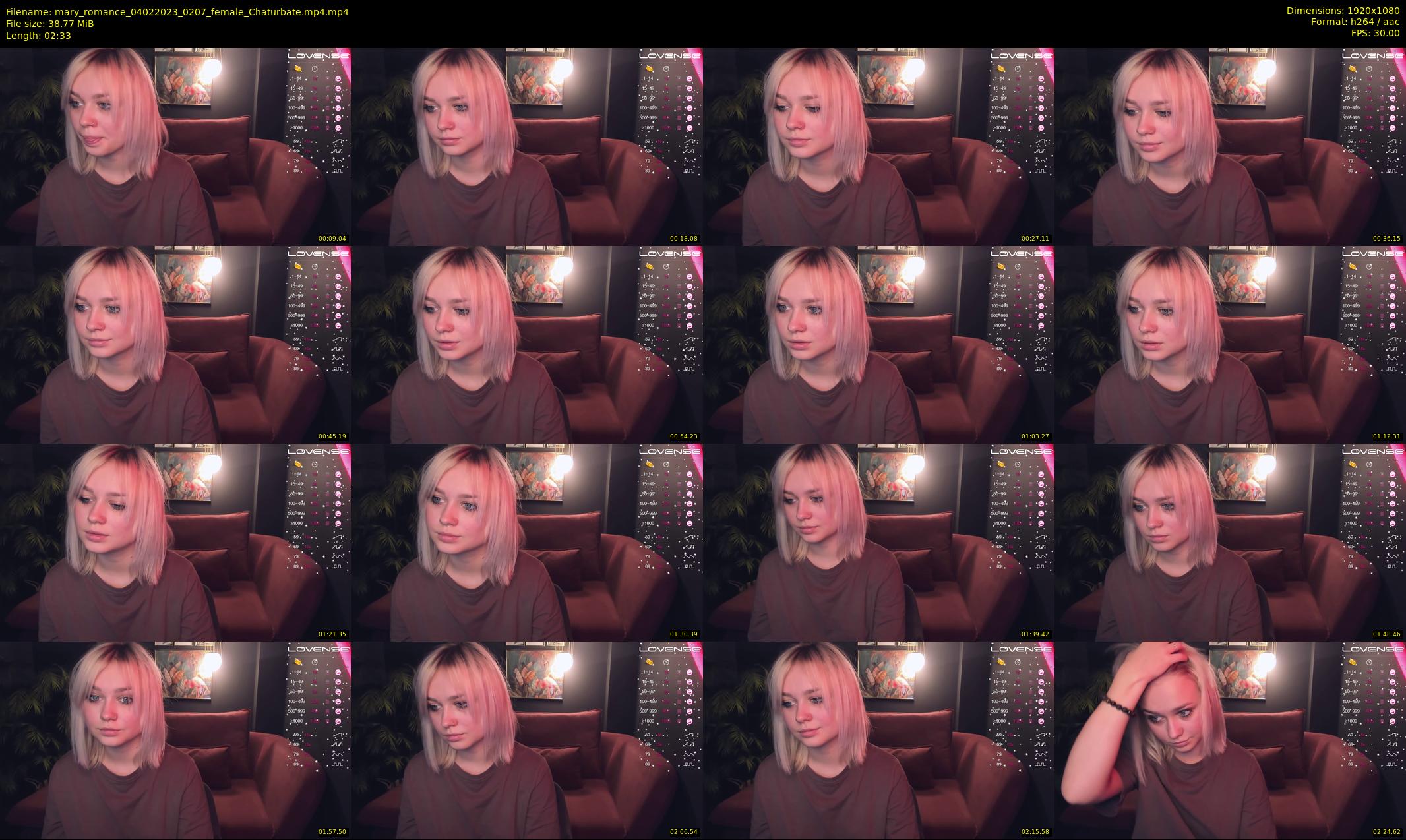 mary_romance — 3 minute Chaturbate female cam show recording, 1080p, Feb 4, 2023