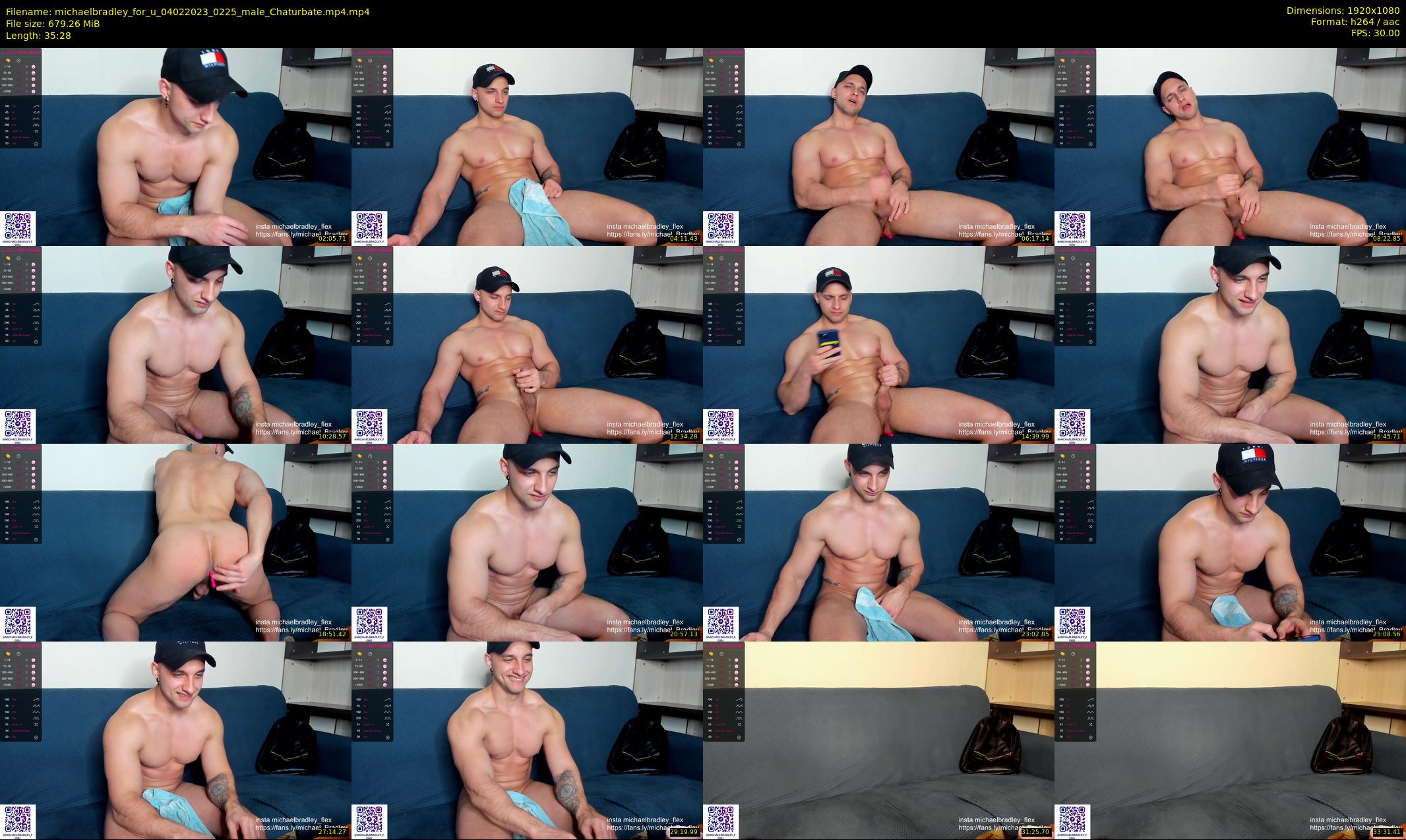 michaelbradley_for_u — 36 minute Chaturbate male cam show recording, 1080p, Feb 4, 2023