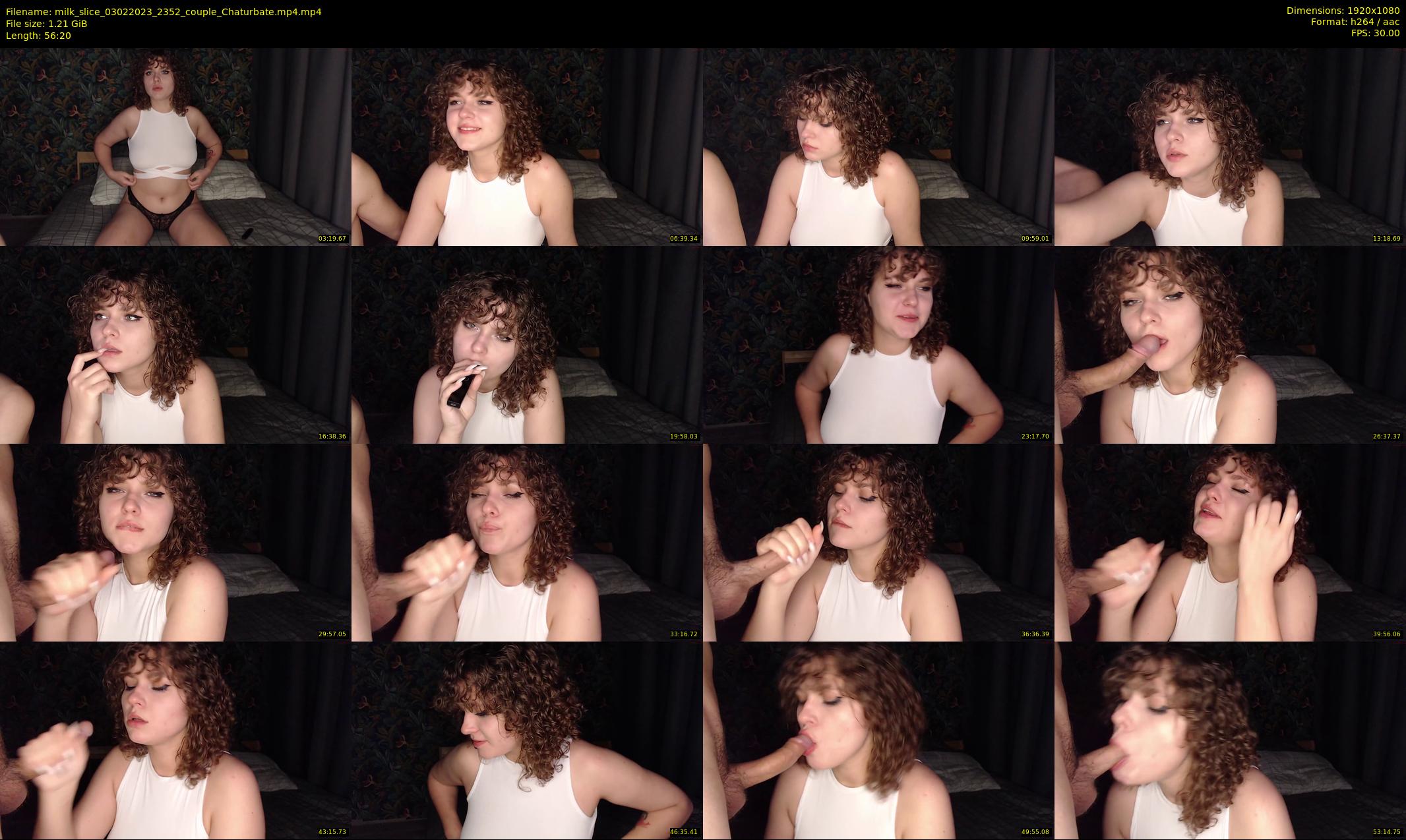milk_slice — 57 minute Chaturbate couple cam show recording, 1080p, Feb 3, 2023