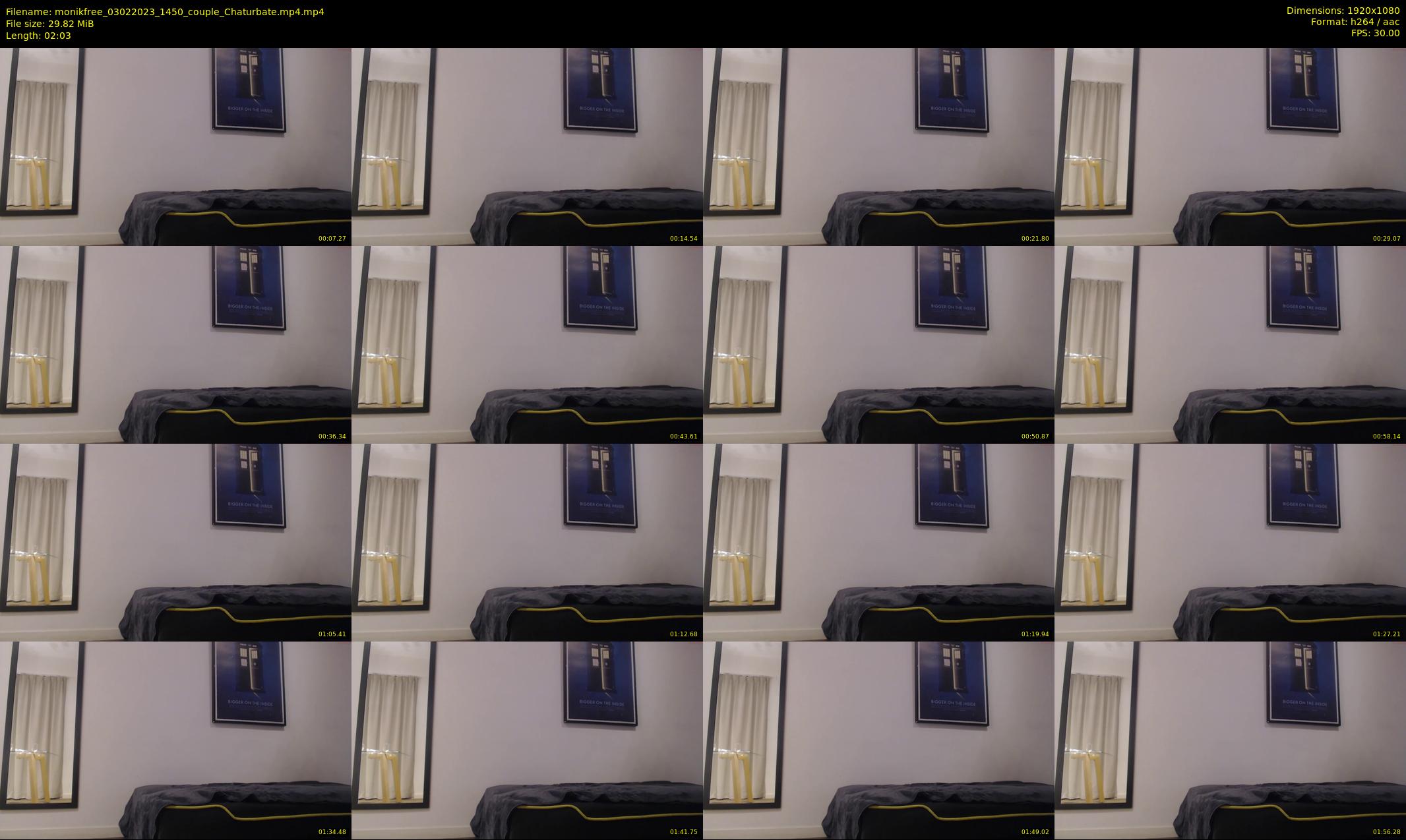 monikfree — 3 minute Chaturbate couple cam show recording, 1080p, Feb 3, 2023