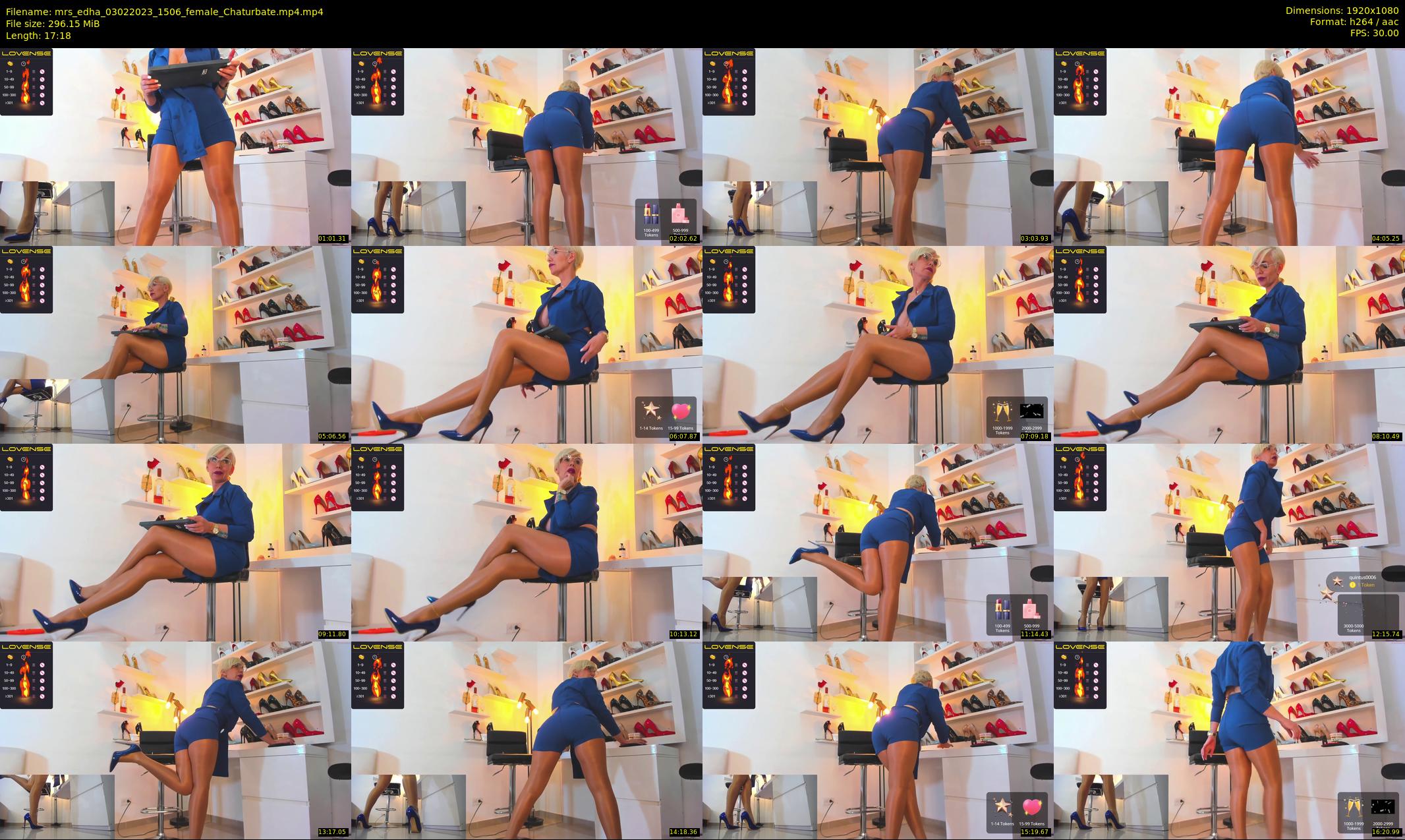 mrs_edha — 18 minute Chaturbate female cam show recording, 1080p, Feb 3, 2023