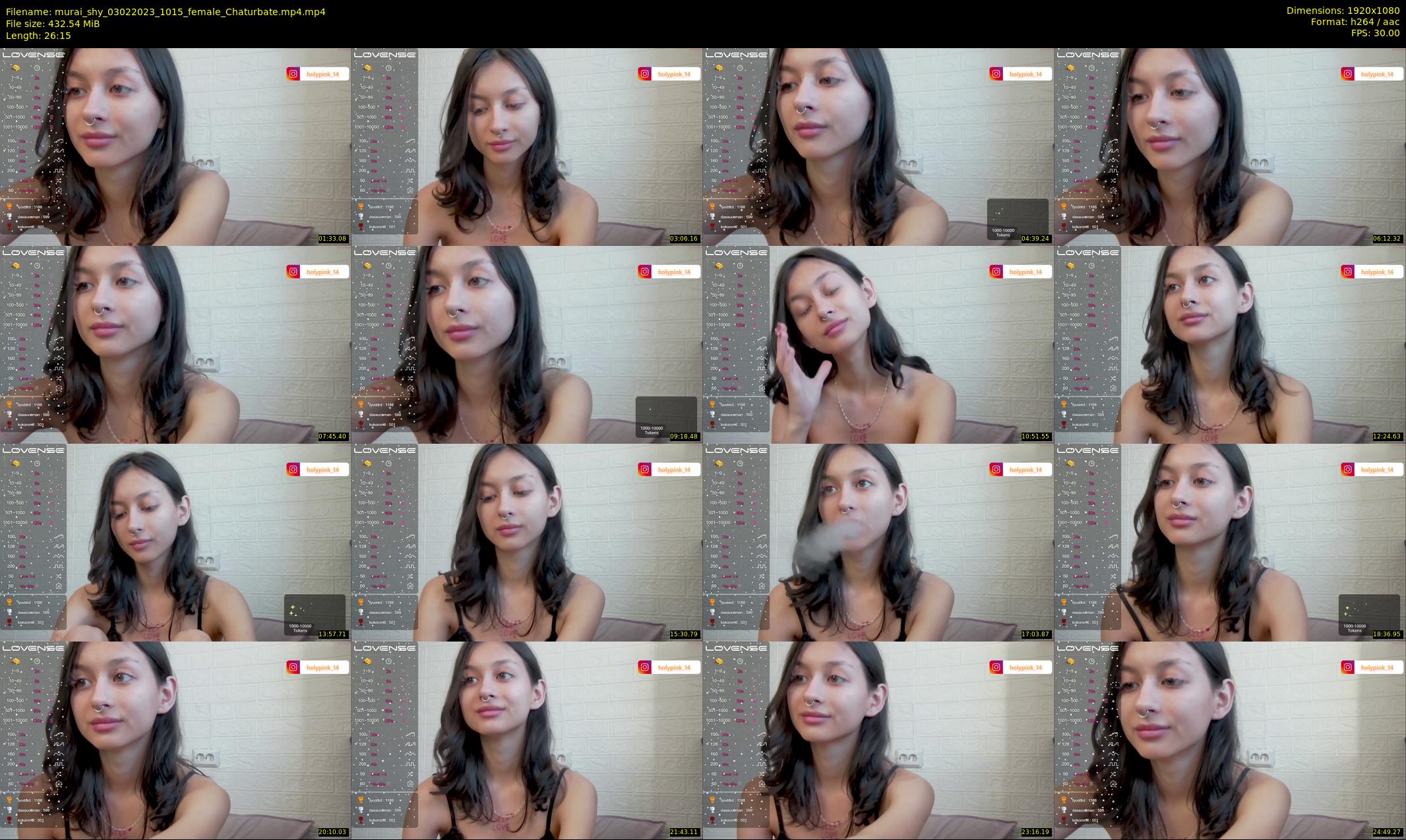 murai_shy — 27 minute Chaturbate female cam show recording, 1080p, Feb 3, 2023