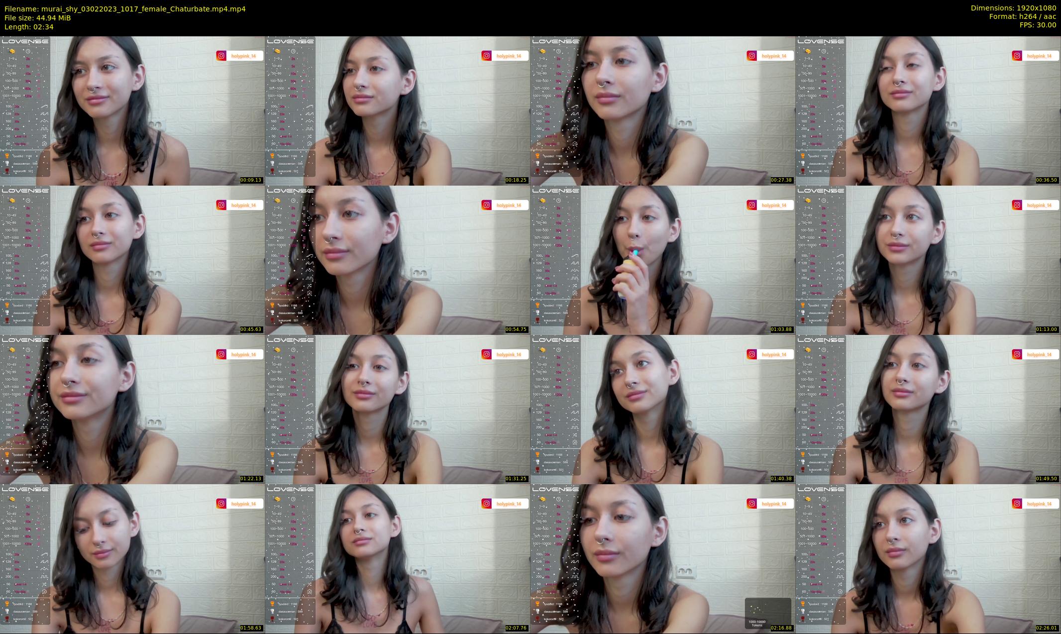 murai_shy — 3 minute Chaturbate female cam show recording, 1080p, Feb 3, 2023