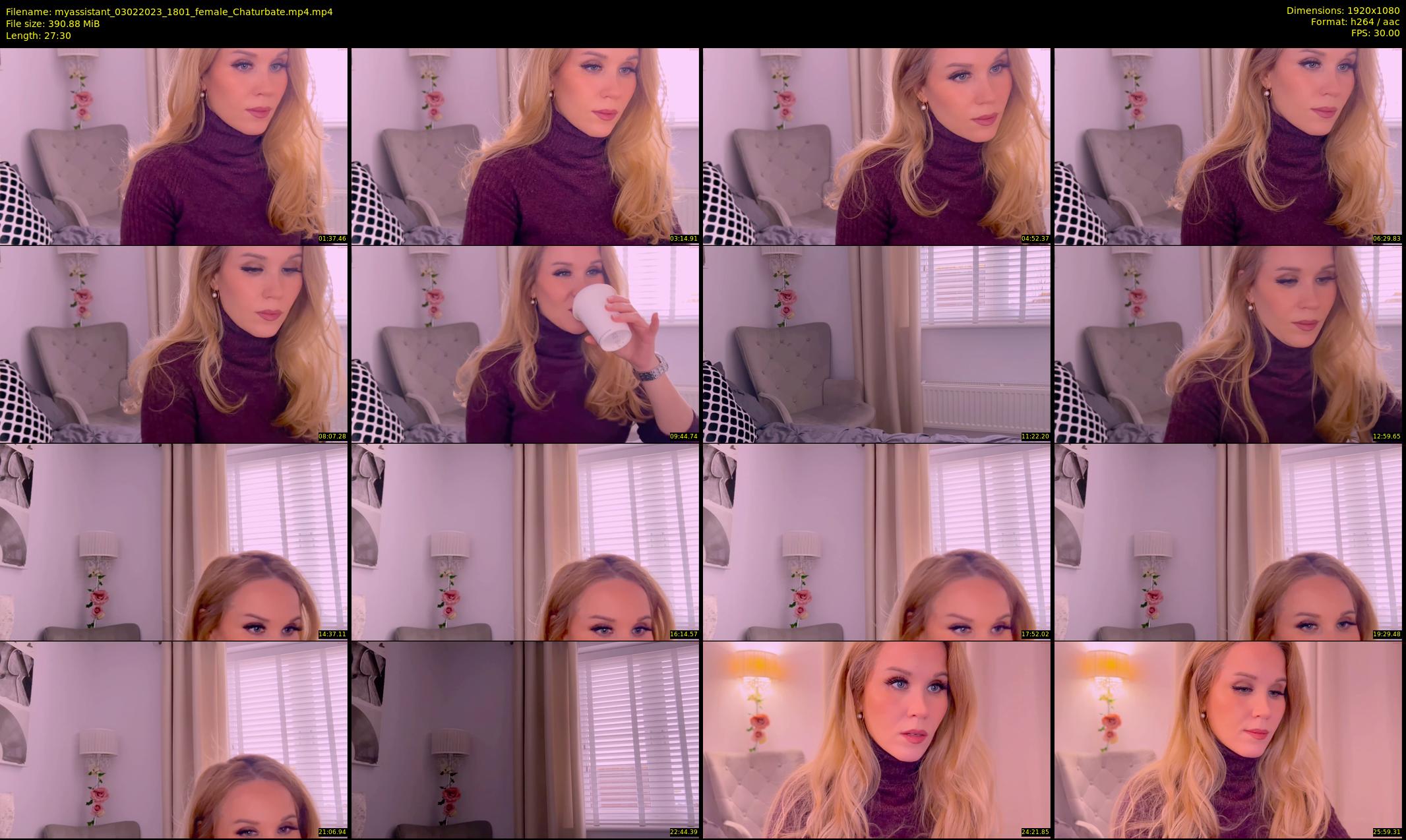myassistant — 28 minute Chaturbate female cam show recording, 1080p, Feb 3, 2023