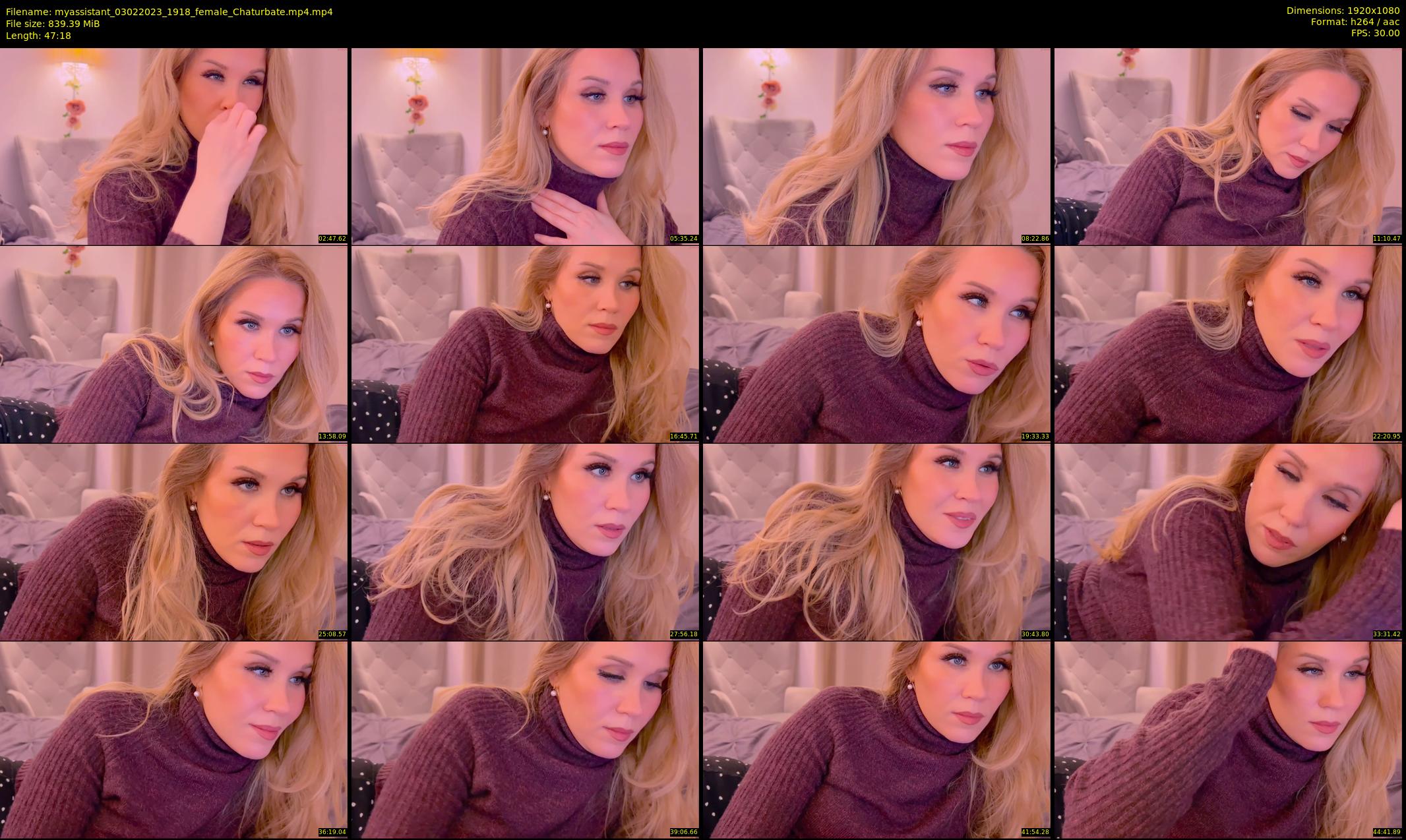 myassistant — 48 minute Chaturbate female cam show recording, 1080p, Feb 3, 2023