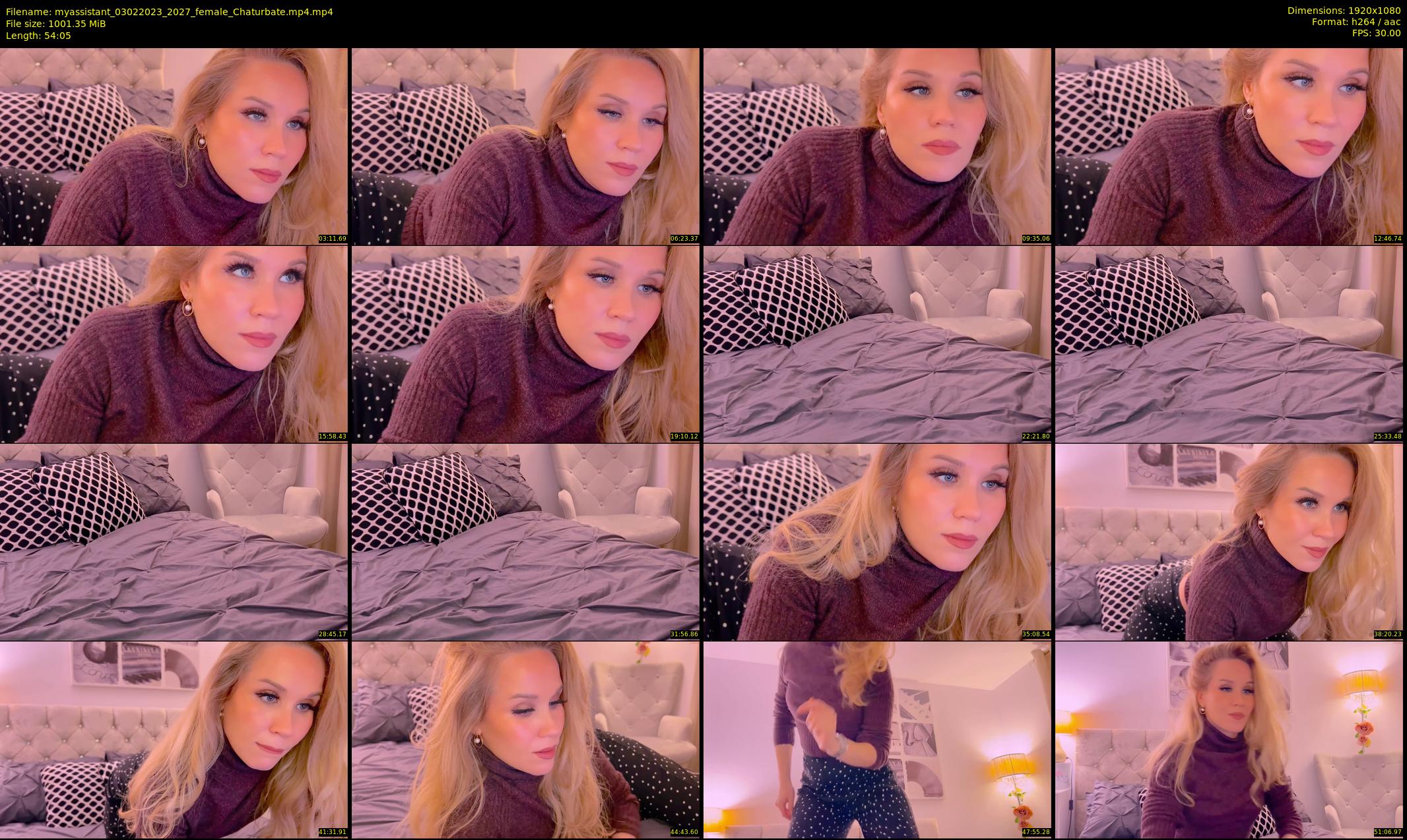 myassistant — 55 minute Chaturbate female cam show recording, 1080p, Feb 3, 2023
