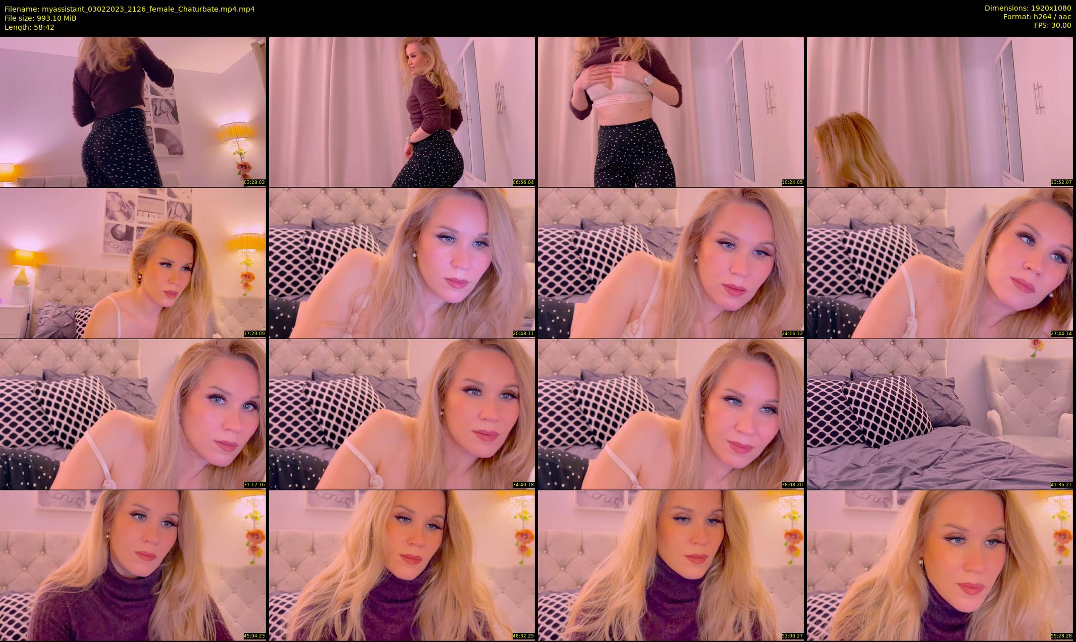 myassistant — 59 minute Chaturbate female cam show recording, 1080p, Feb 3, 2023