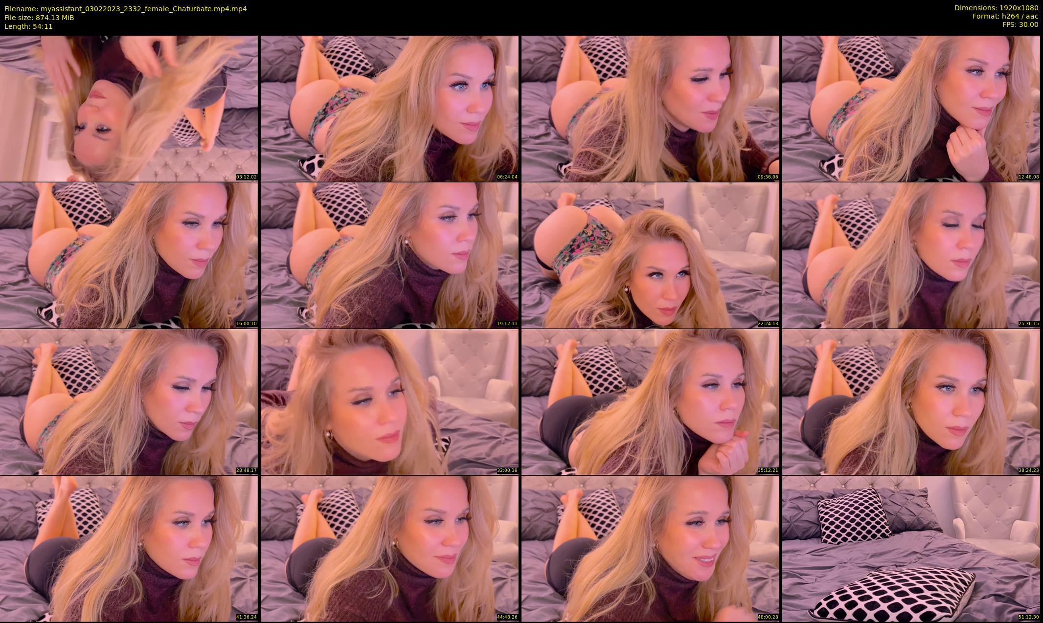 myassistant — 55 minute Chaturbate female cam show recording, 1080p, Feb 3, 2023