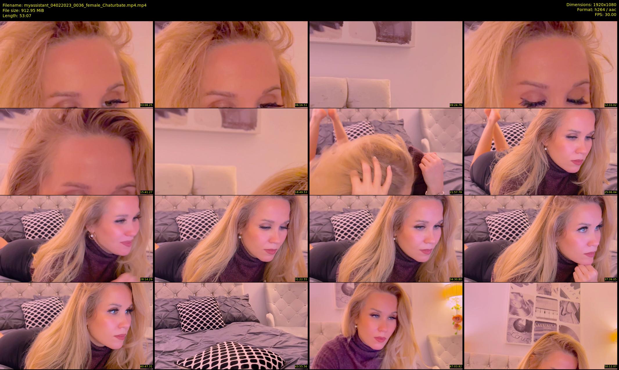 myassistant — 54 minute Chaturbate female cam show recording, 1080p, Feb 4, 2023