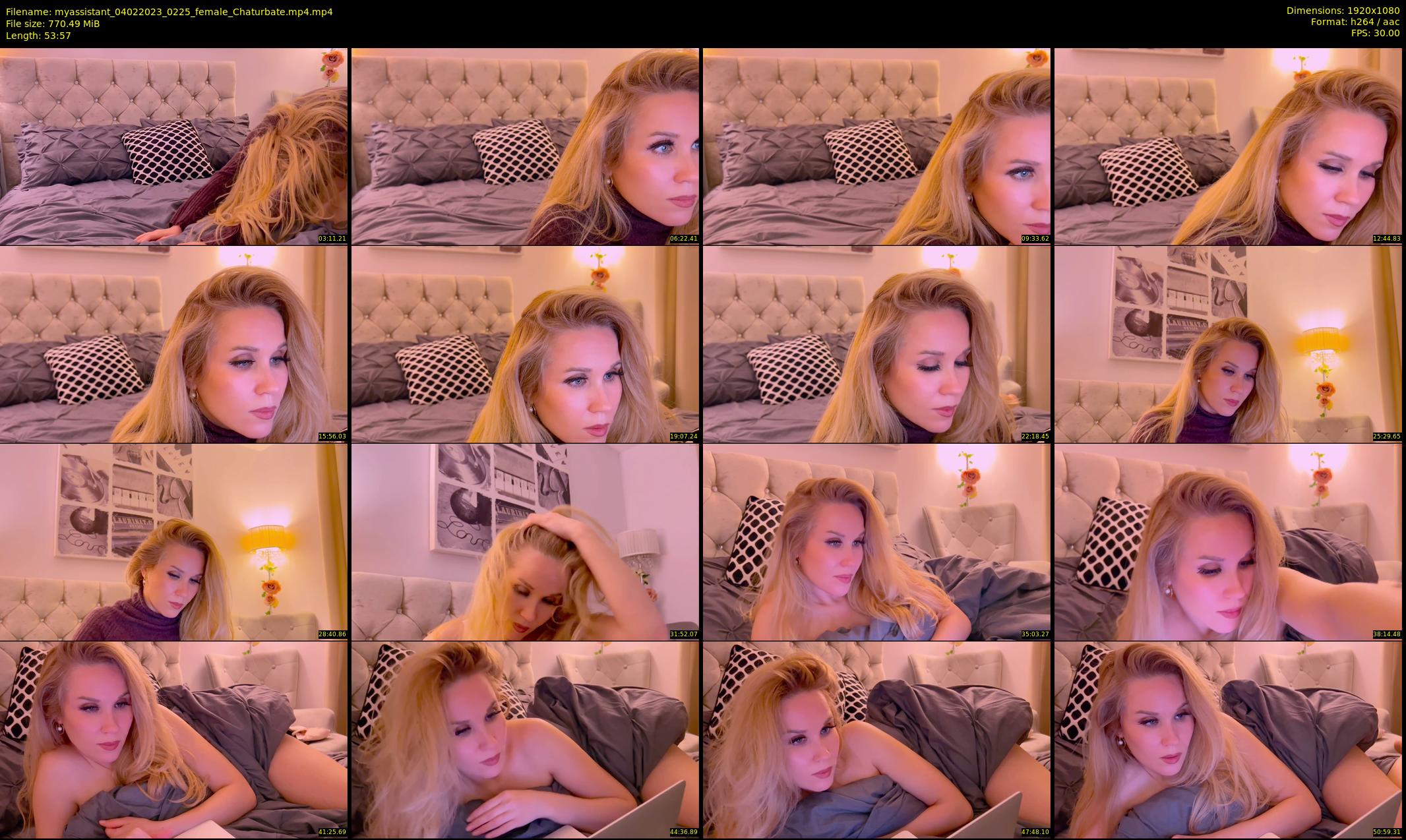 myassistant — 54 minute Chaturbate female cam show recording, 1080p, Feb 4, 2023