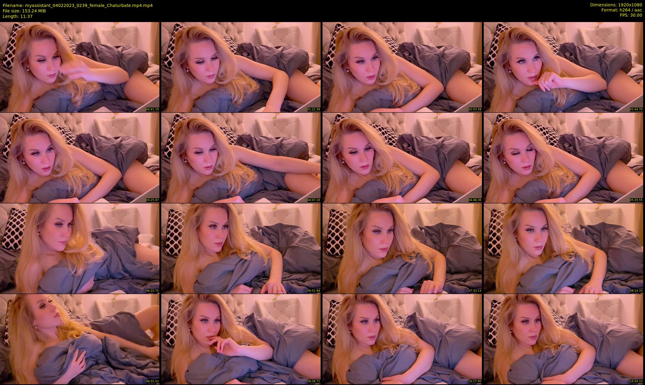 myassistant — 12 minute Chaturbate female cam show recording, 1080p, Feb 4, 2023