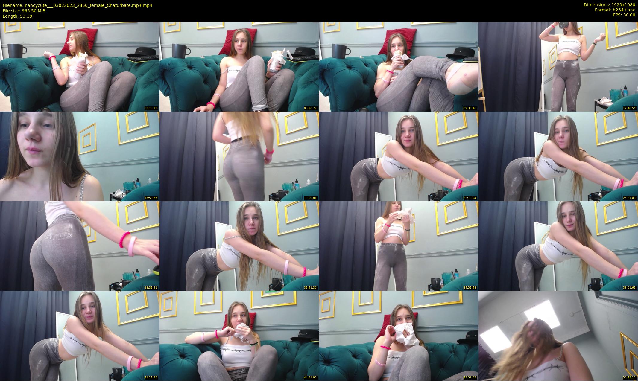 nancycute__ — 54 minute Chaturbate female cam show recording, 1080p, Feb 3, 2023