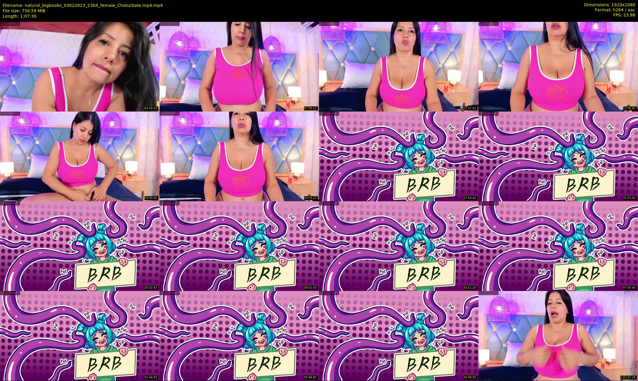 natural_bigboobs — 68 minute Chaturbate female cam show recording, 1080p, Feb 3, 2023