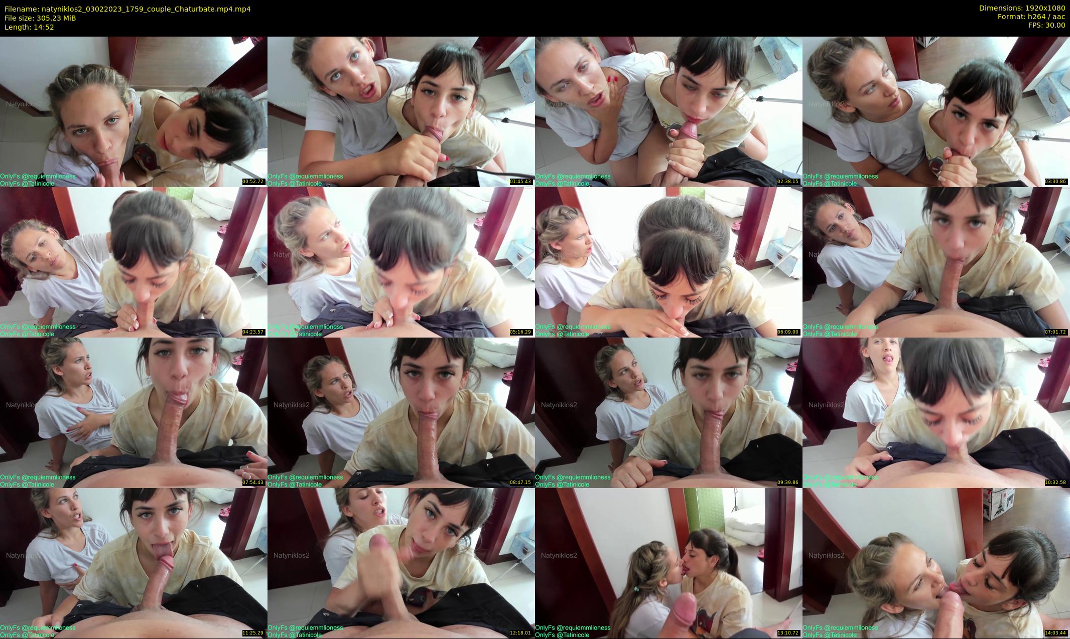 natyniklos2 — 15 minute Chaturbate couple cam show recording, 1080p, Feb 3, 2023