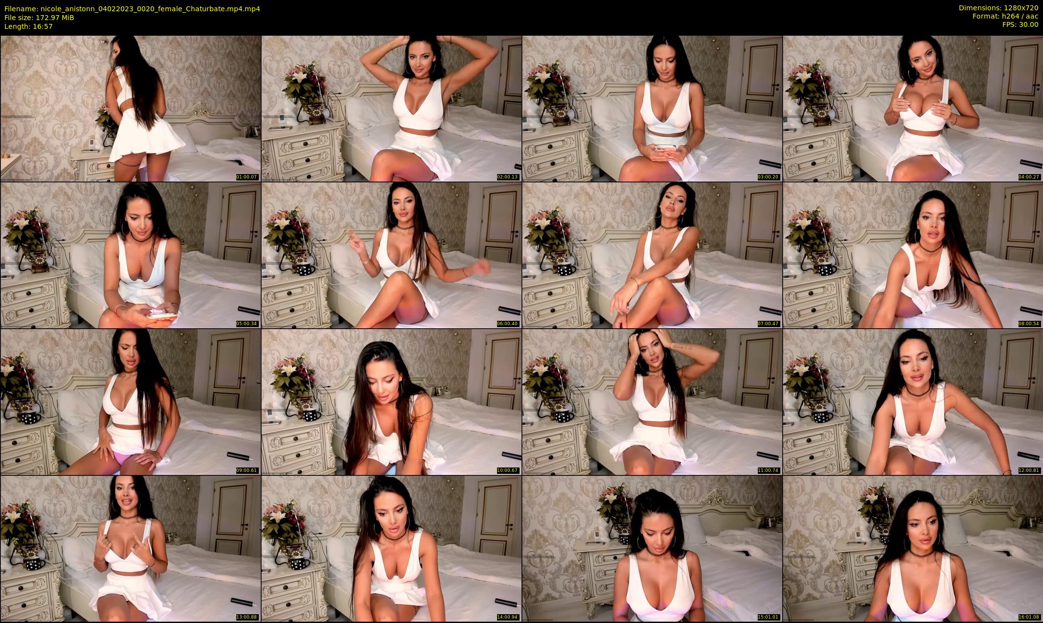 nicole_anistonn — 17 minute Chaturbate female cam show recording, 720p, Feb 4, 2023