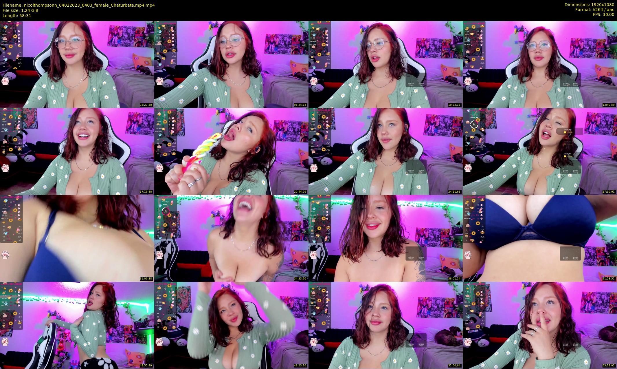 nicolthompsonn — 59 minute Chaturbate female cam show recording, 1080p, Feb 4, 2023