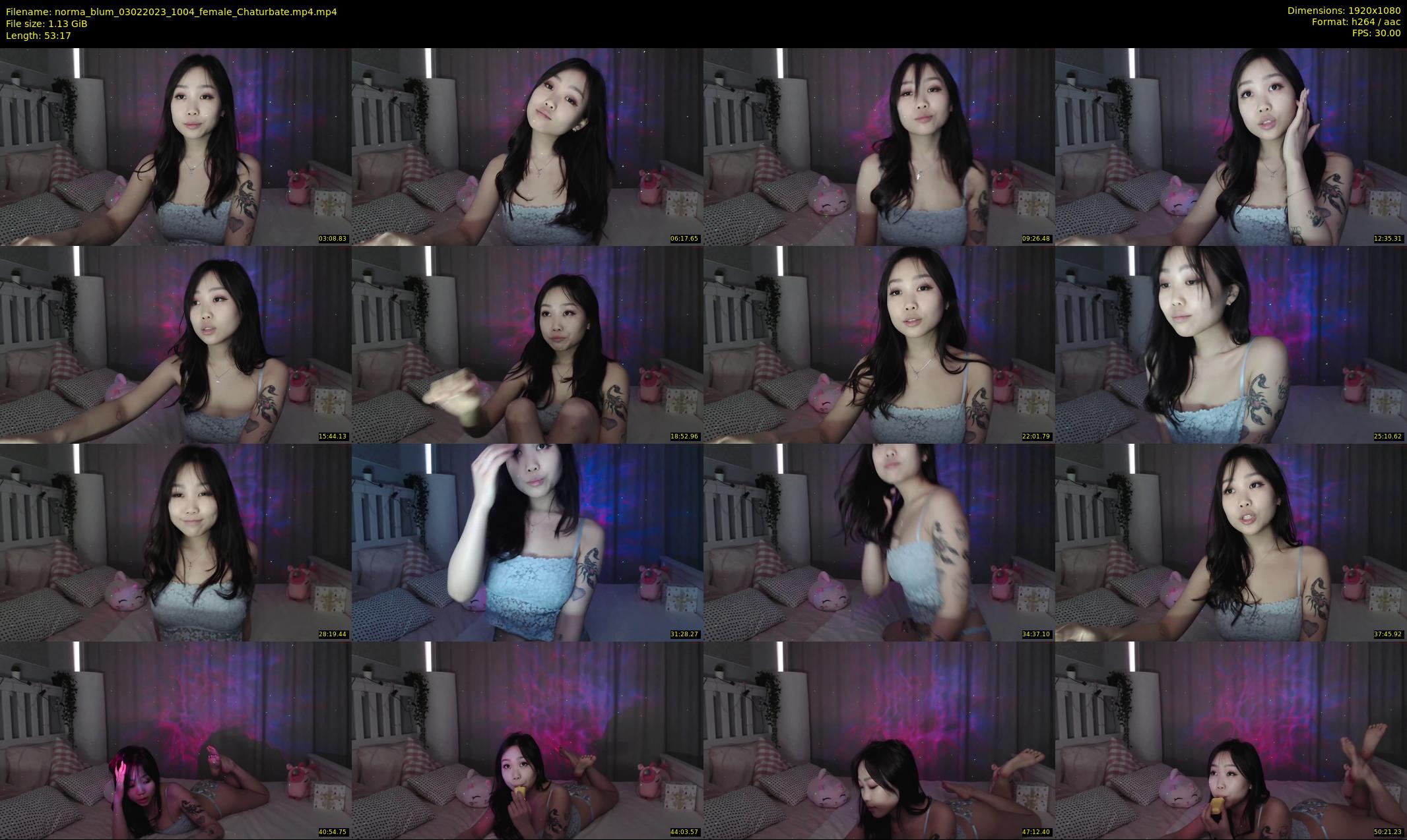 norma_blum — 54 minute Chaturbate female cam show recording, 1080p, Feb 3, 2023