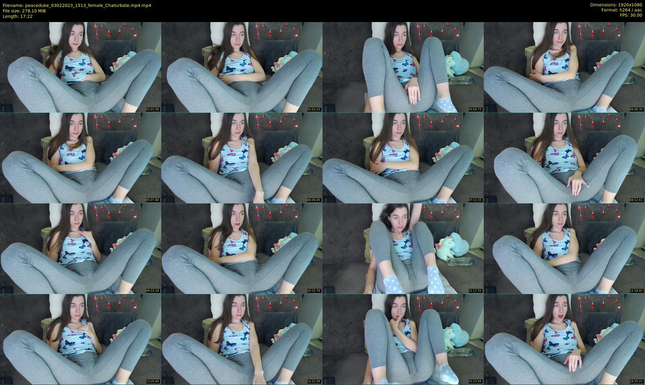 peaceduke — 18 minute Chaturbate female cam show recording, 1080p, Feb 3, 2023