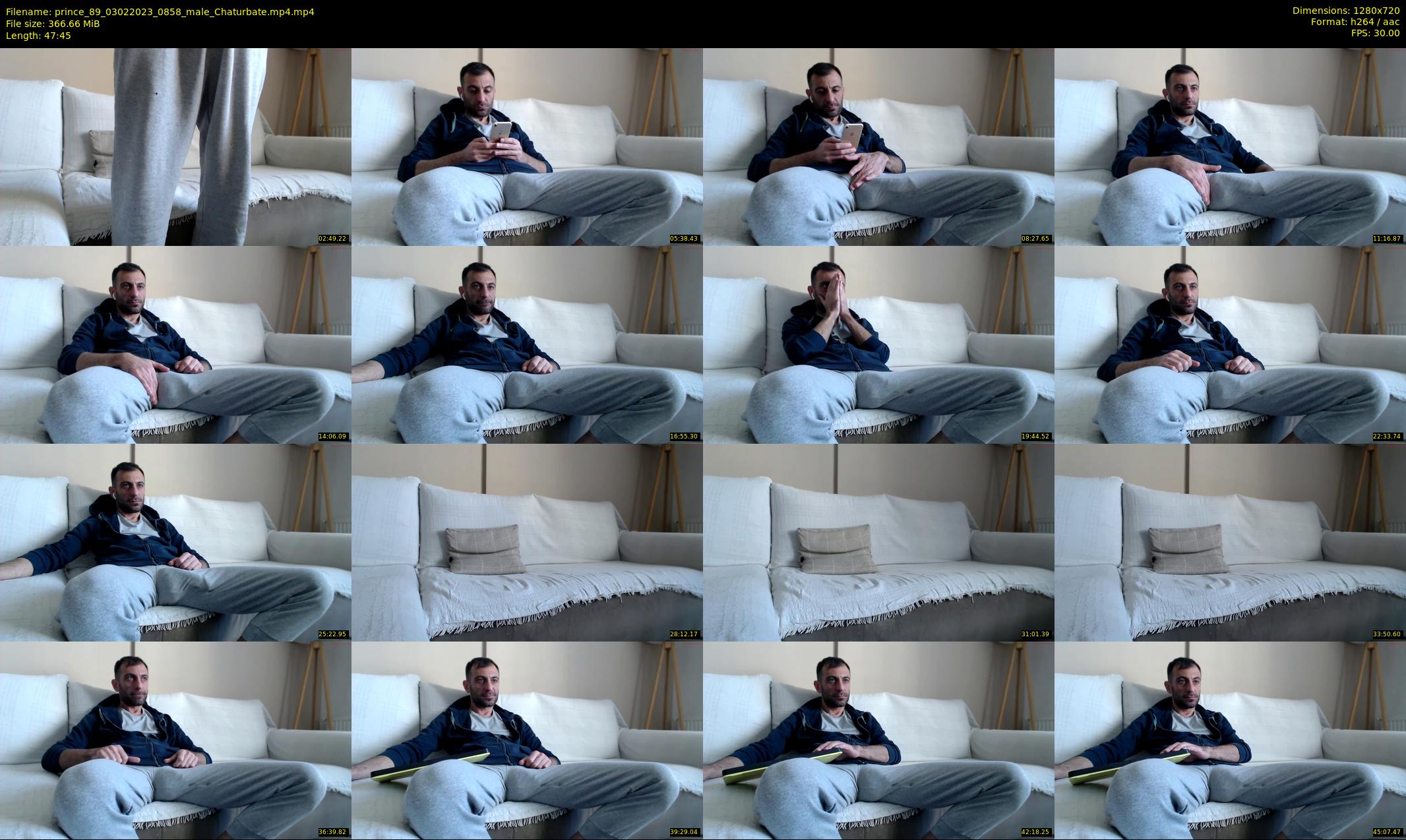 prince_89 — 48 minute Chaturbate male cam show recording, 720p, Feb 3, 2023
