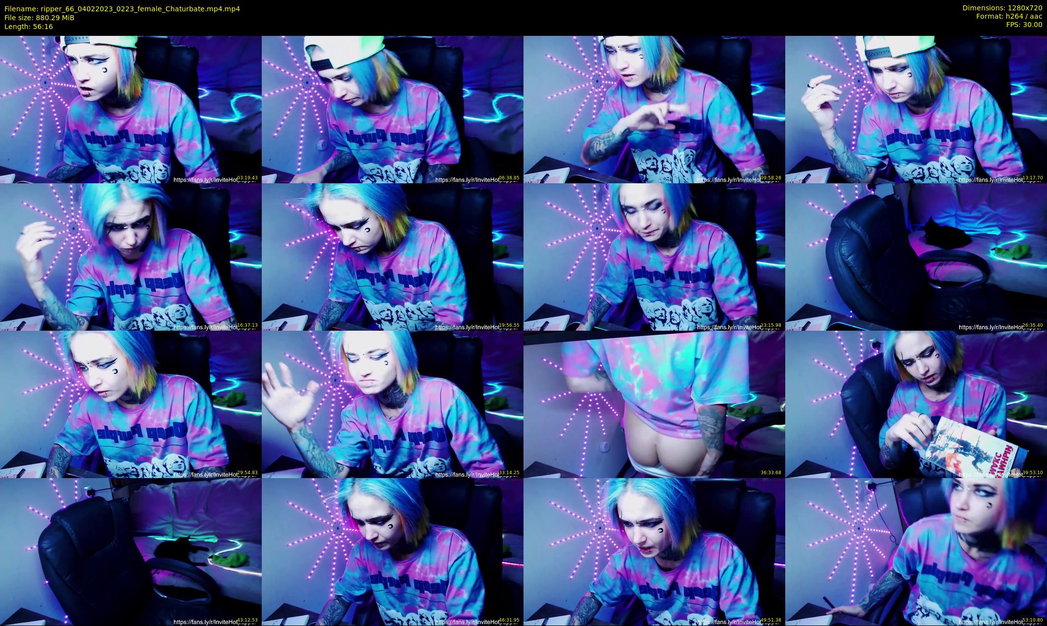 ripper_66 — 57 minute Chaturbate female cam show recording, 720p, Feb 4, 2023