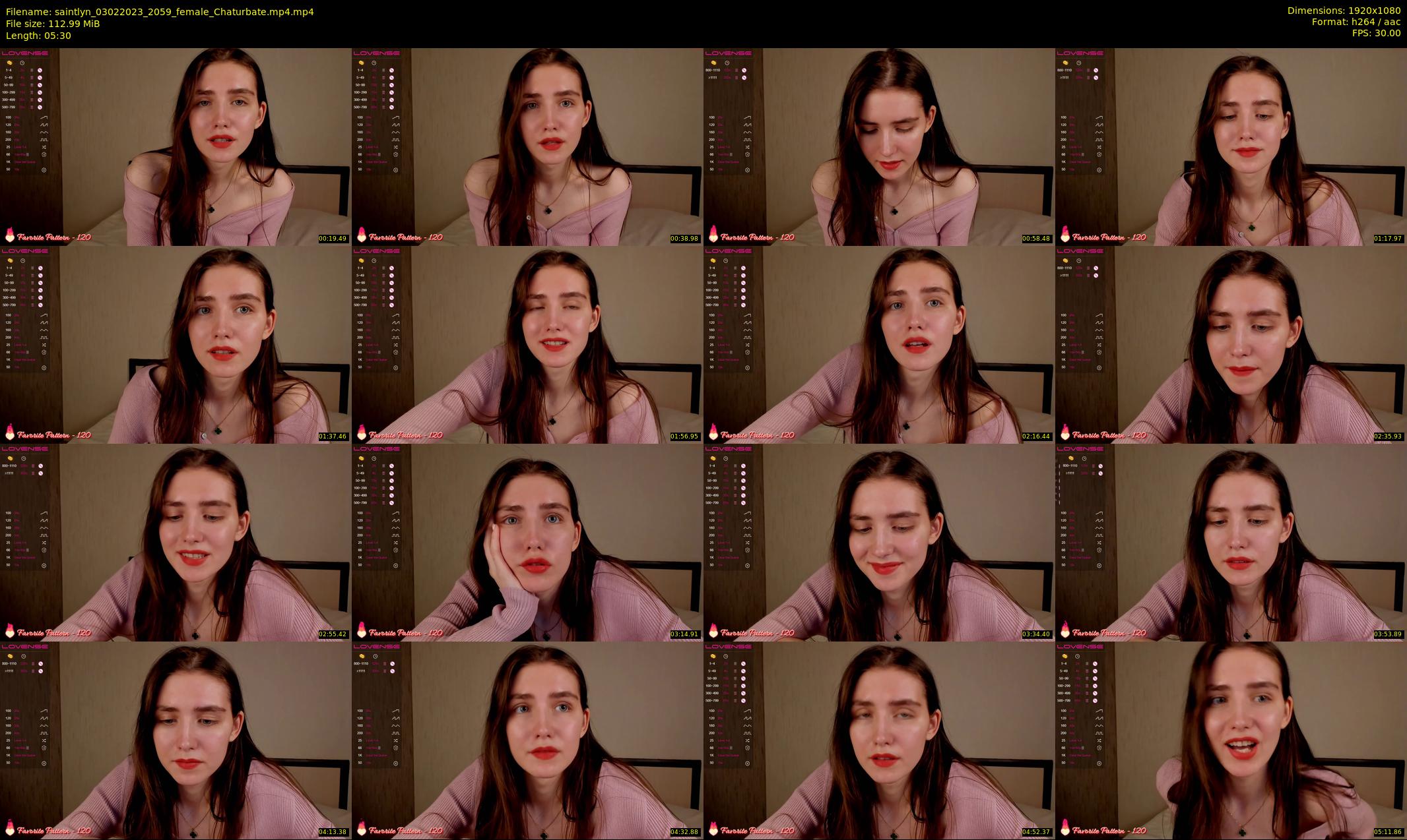 saintlyn — 6 minute Chaturbate female cam show recording, 1080p, Feb 3, 2023