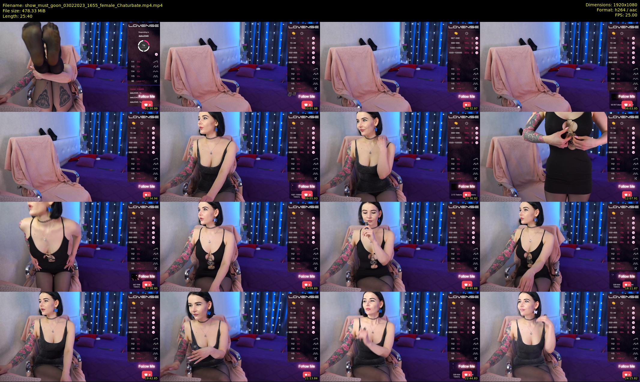 show_must_goon — 26 minute Chaturbate female cam show recording, 1080p, Feb 3, 2023