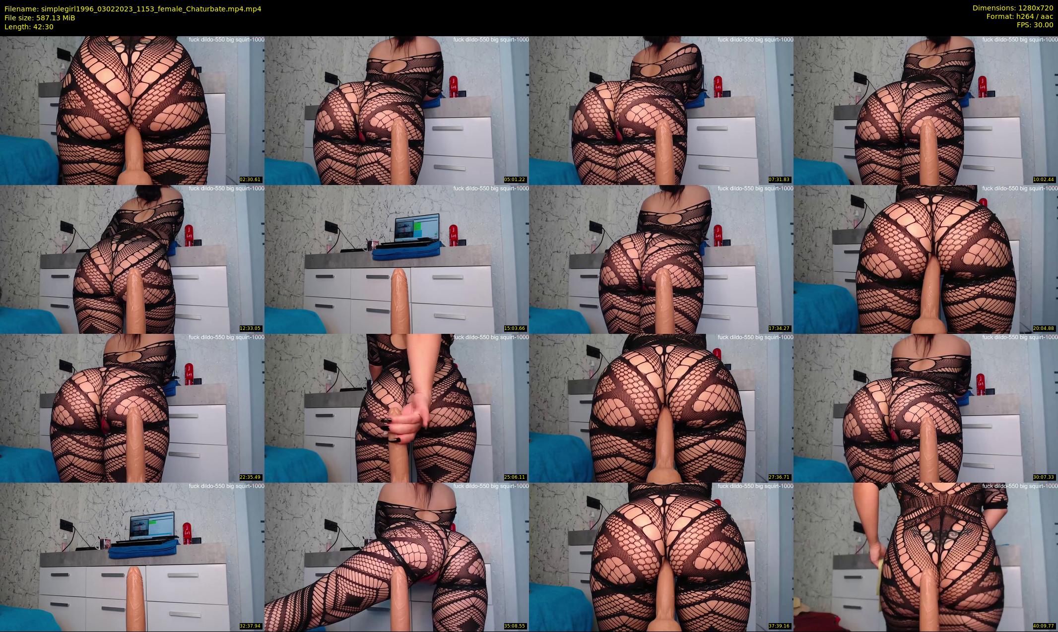 simplegirl1996 — 43 minute Chaturbate female cam show recording, 720p, Feb 3, 2023