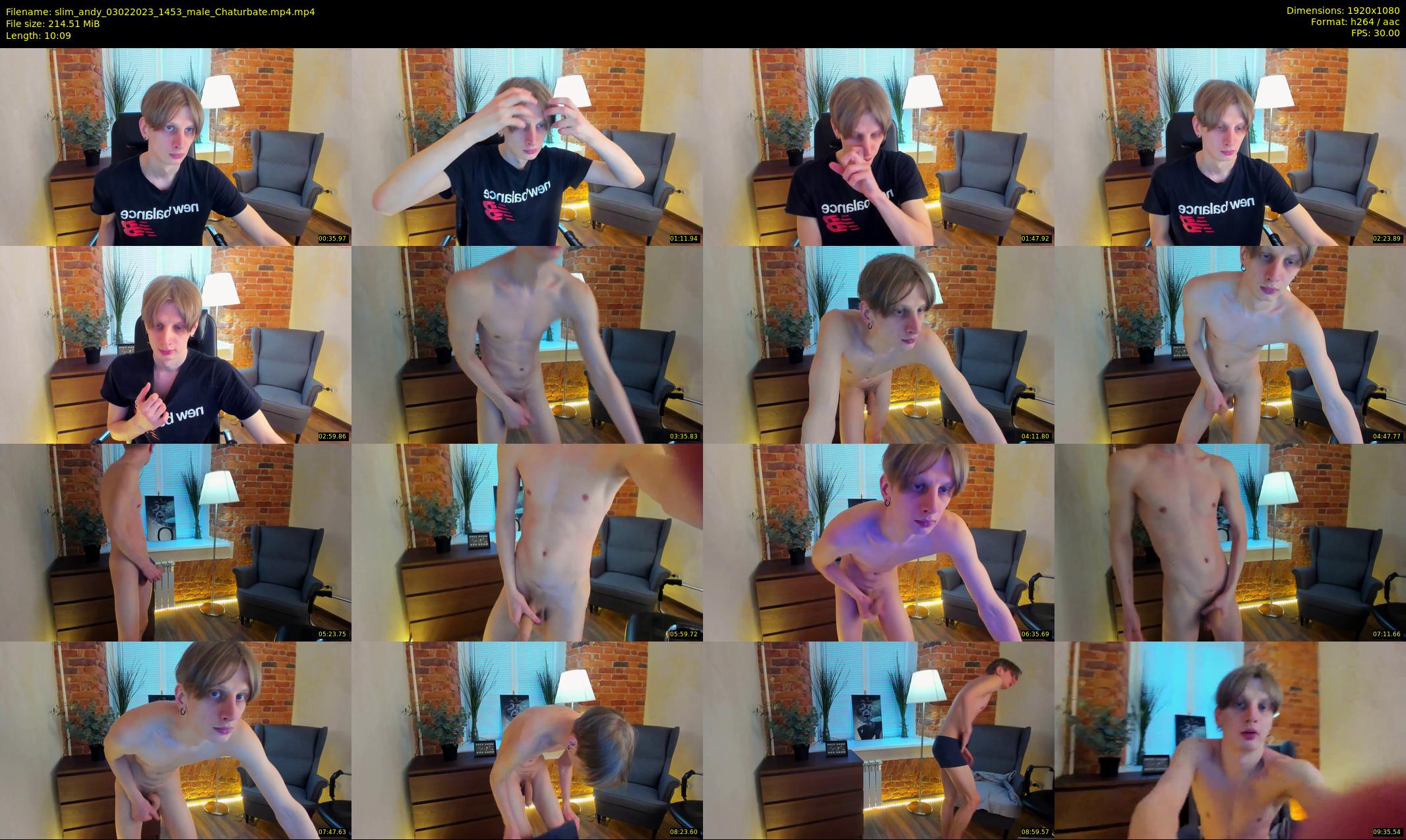 slim_andy — 11 minute Chaturbate male cam show recording, 1080p, Feb 3, 2023