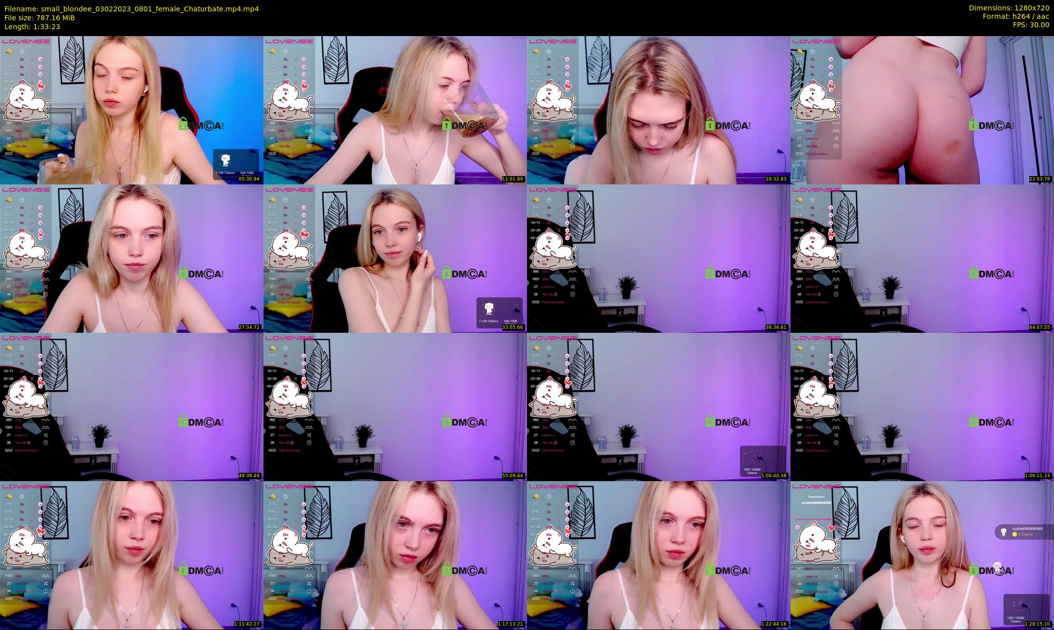 small_blondee — 94 minute Chaturbate female cam show recording, 720p, Feb 3, 2023