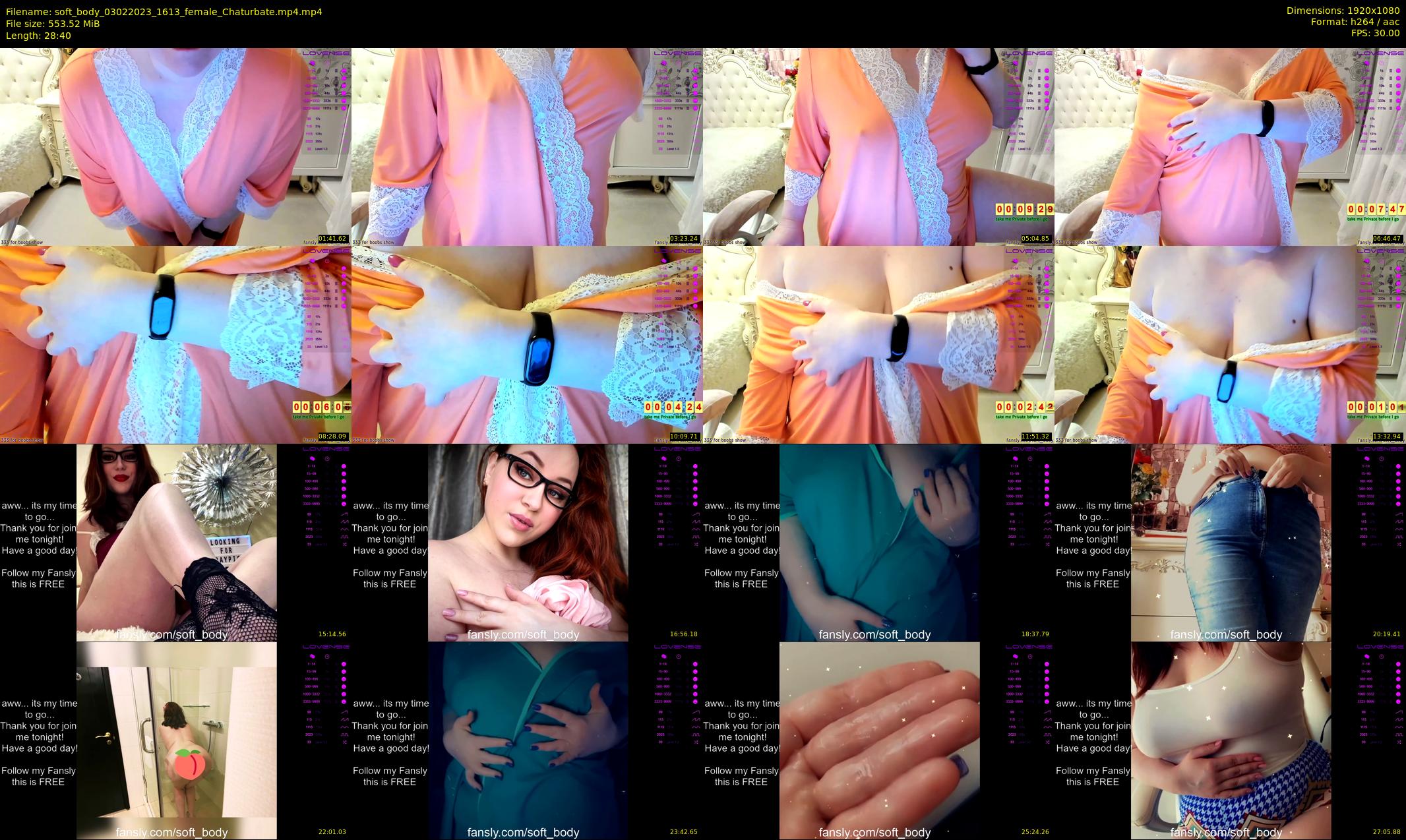 soft_body — 29 minute Chaturbate female cam show recording, 1080p, Feb 3, 2023