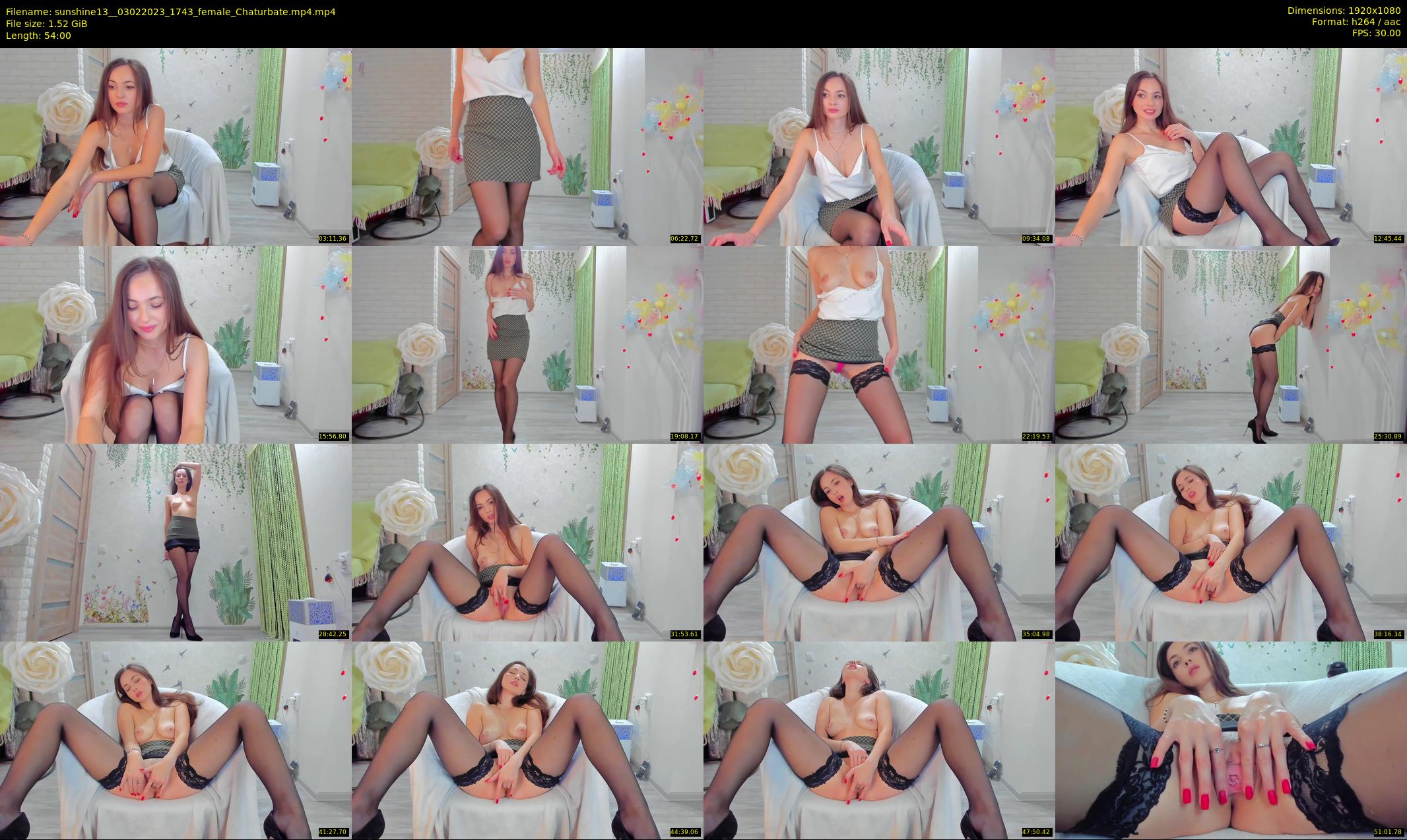 sunshine13_ — 54 minute Chaturbate female cam show recording, 1080p, Feb 3, 2023