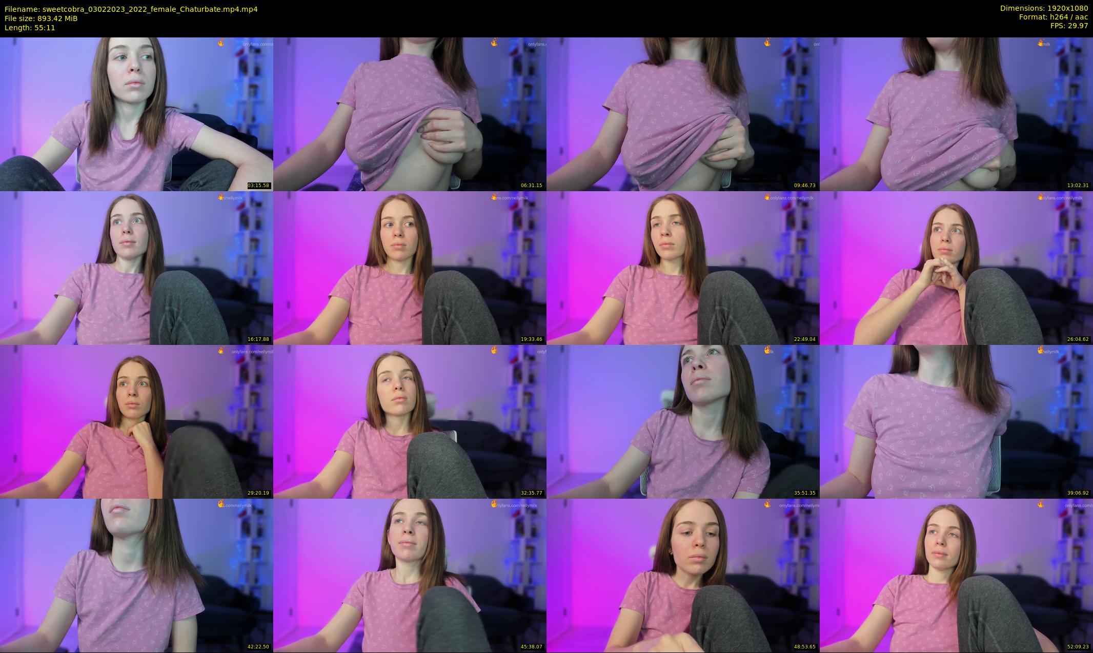 sweetcobra — 56 minute Chaturbate female cam show recording, 1080p, Feb 3, 2023