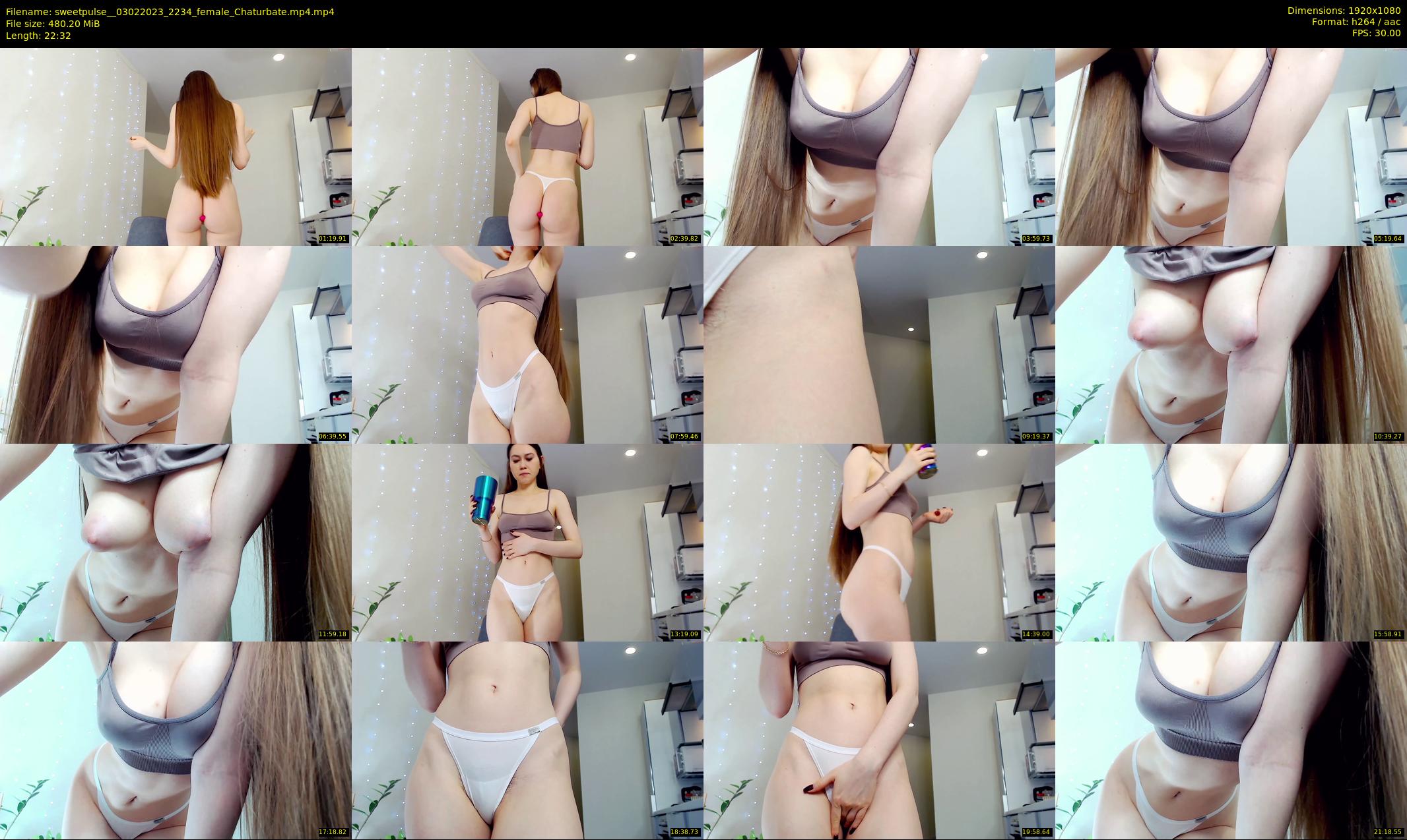 sweetpulse_ — 23 minute Chaturbate female cam show recording, 1080p, Feb 3, 2023