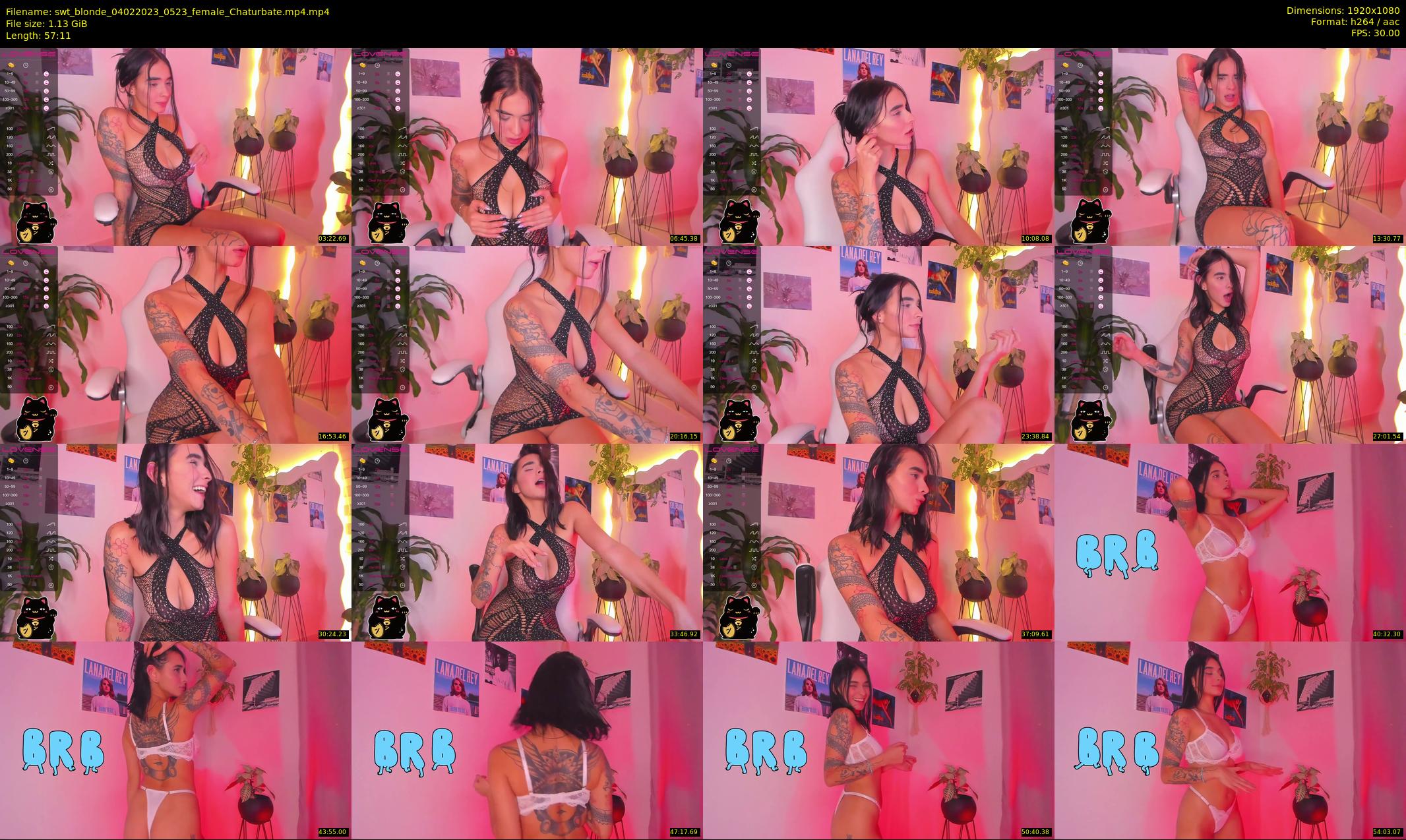 swt_blonde — 58 minute Chaturbate female cam show recording, 1080p, Feb 4, 2023