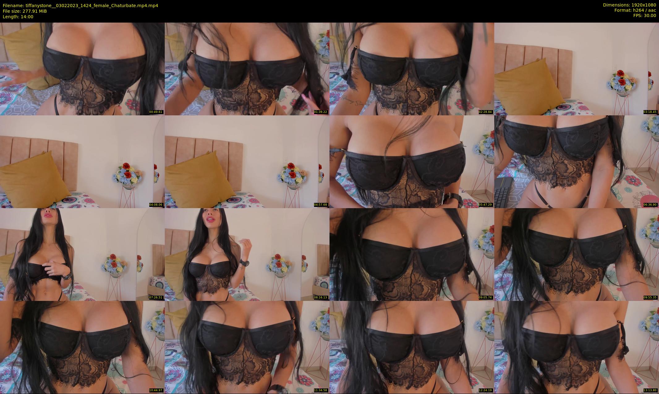 tiffanystone_ — 14 minute Chaturbate female cam show recording, 1080p, Feb 3, 2023
