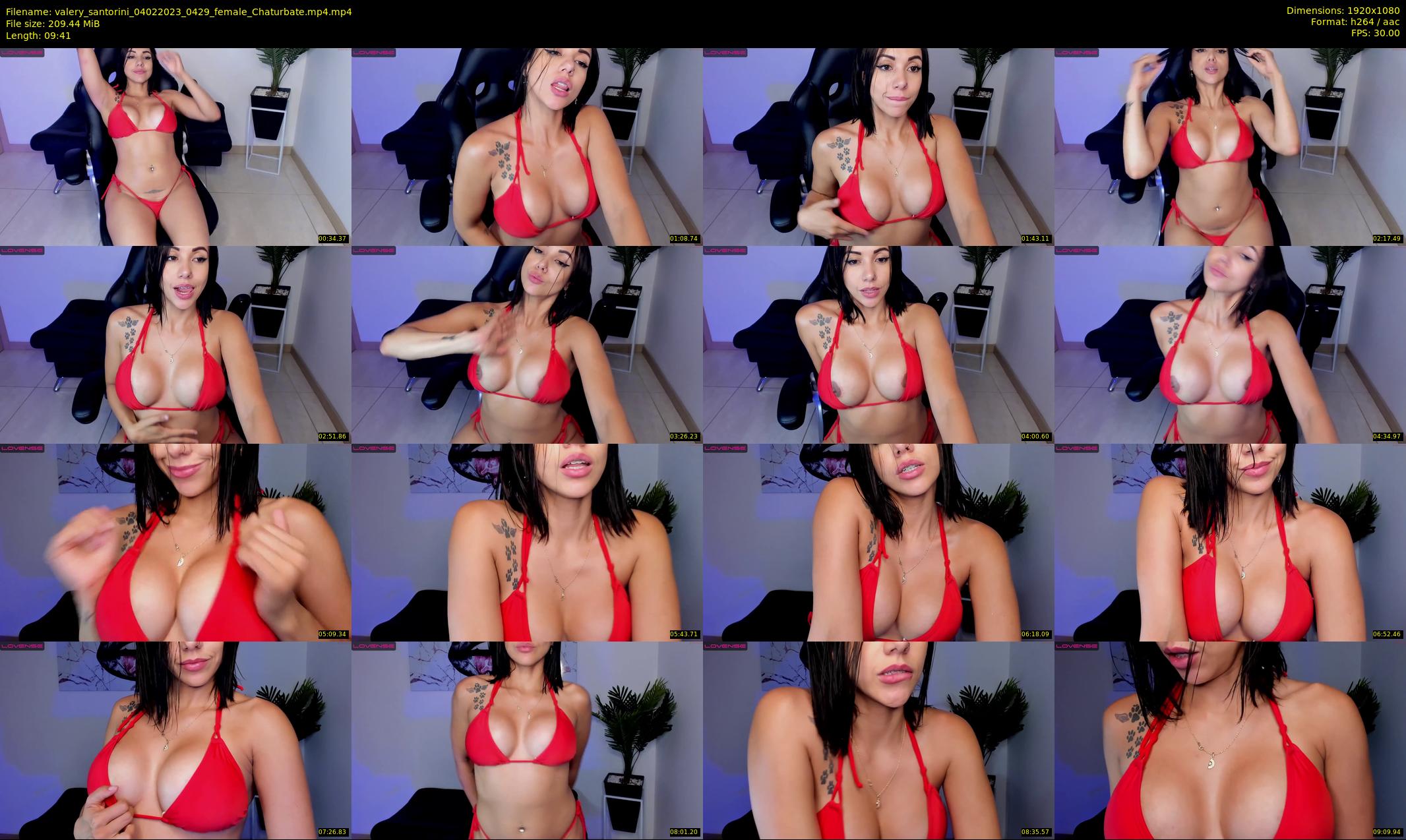 valery_santorini — 10 minute Chaturbate female cam show recording, 1080p, Feb 4, 2023