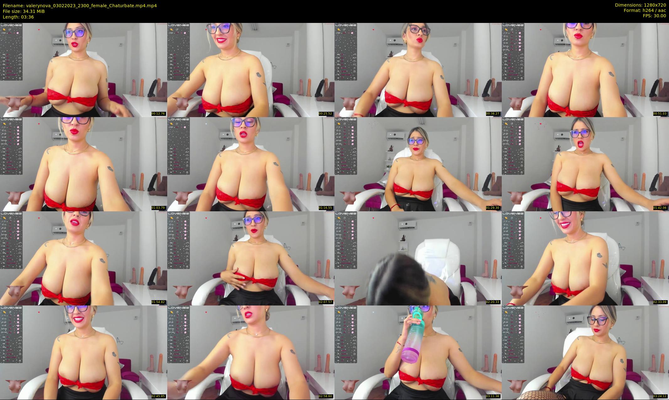 valerynova — 4 minute Chaturbate female cam show recording, 720p, Feb 3, 2023
