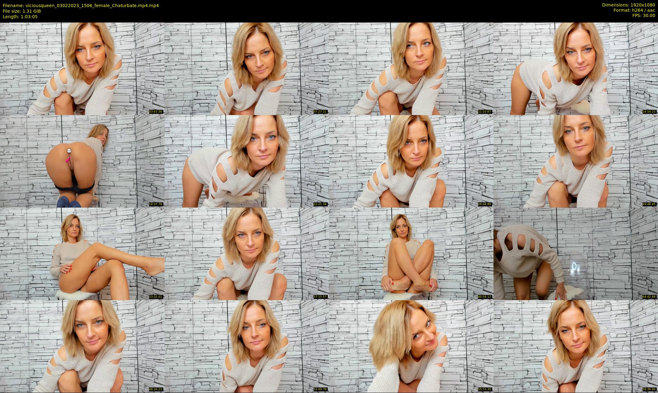 viciousqueen — 64 minute Chaturbate female cam show recording, 1080p, Feb 3, 2023