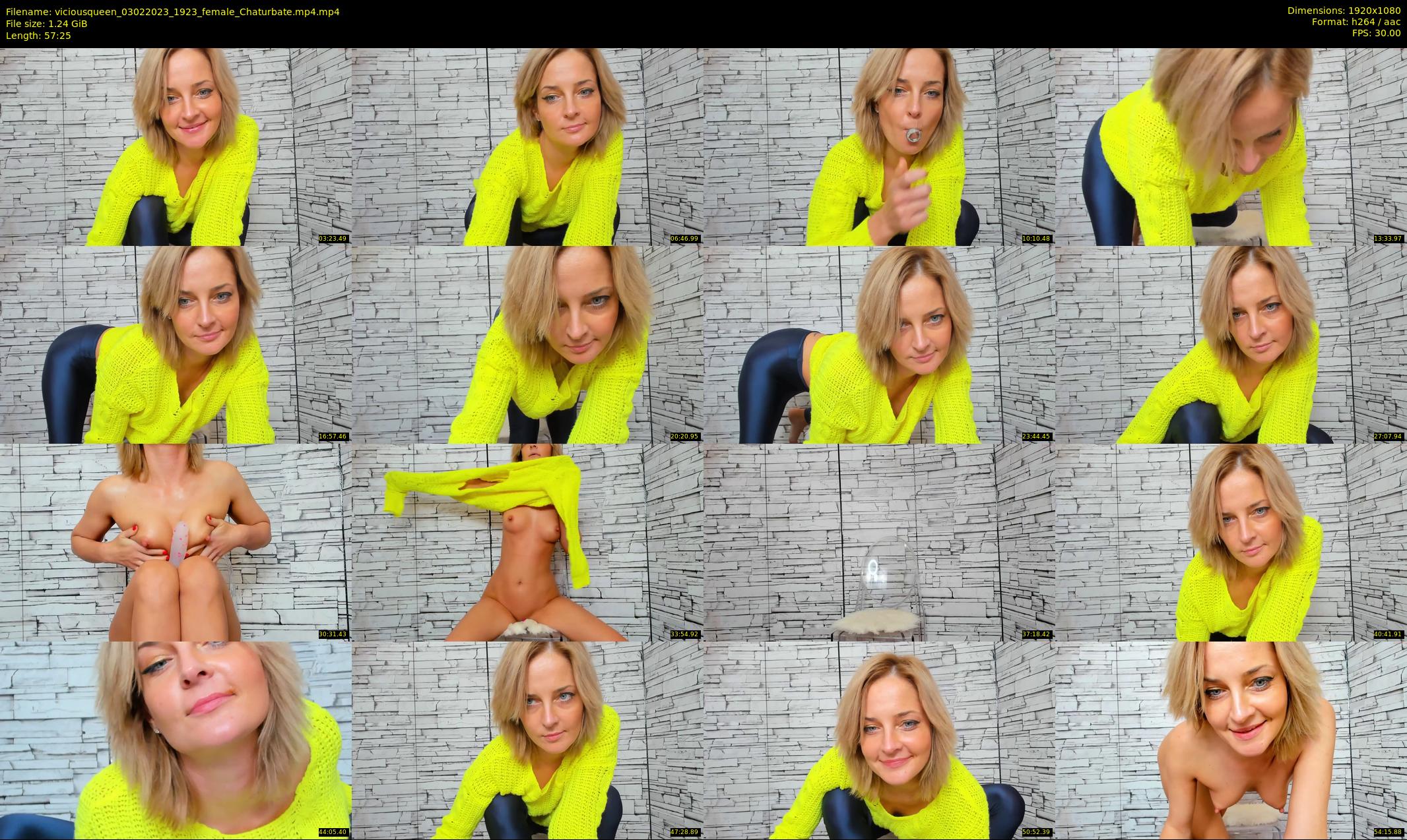 viciousqueen — 58 minute Chaturbate female cam show recording, 1080p, Feb 3, 2023