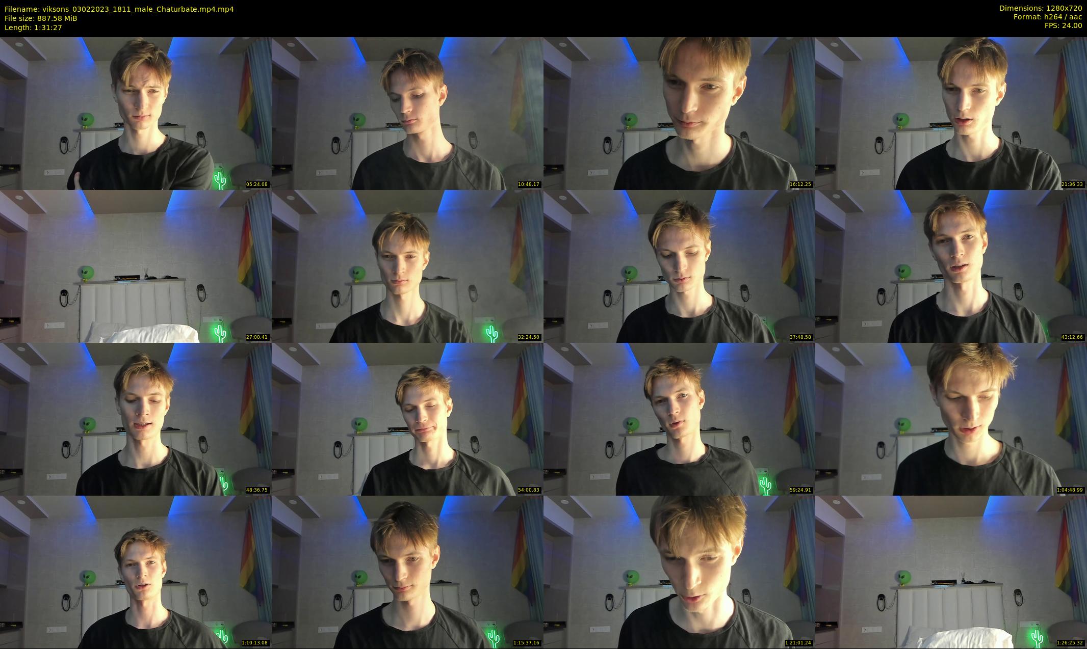 viksons — 92 minute Chaturbate male cam show recording, 720p, Feb 3, 2023