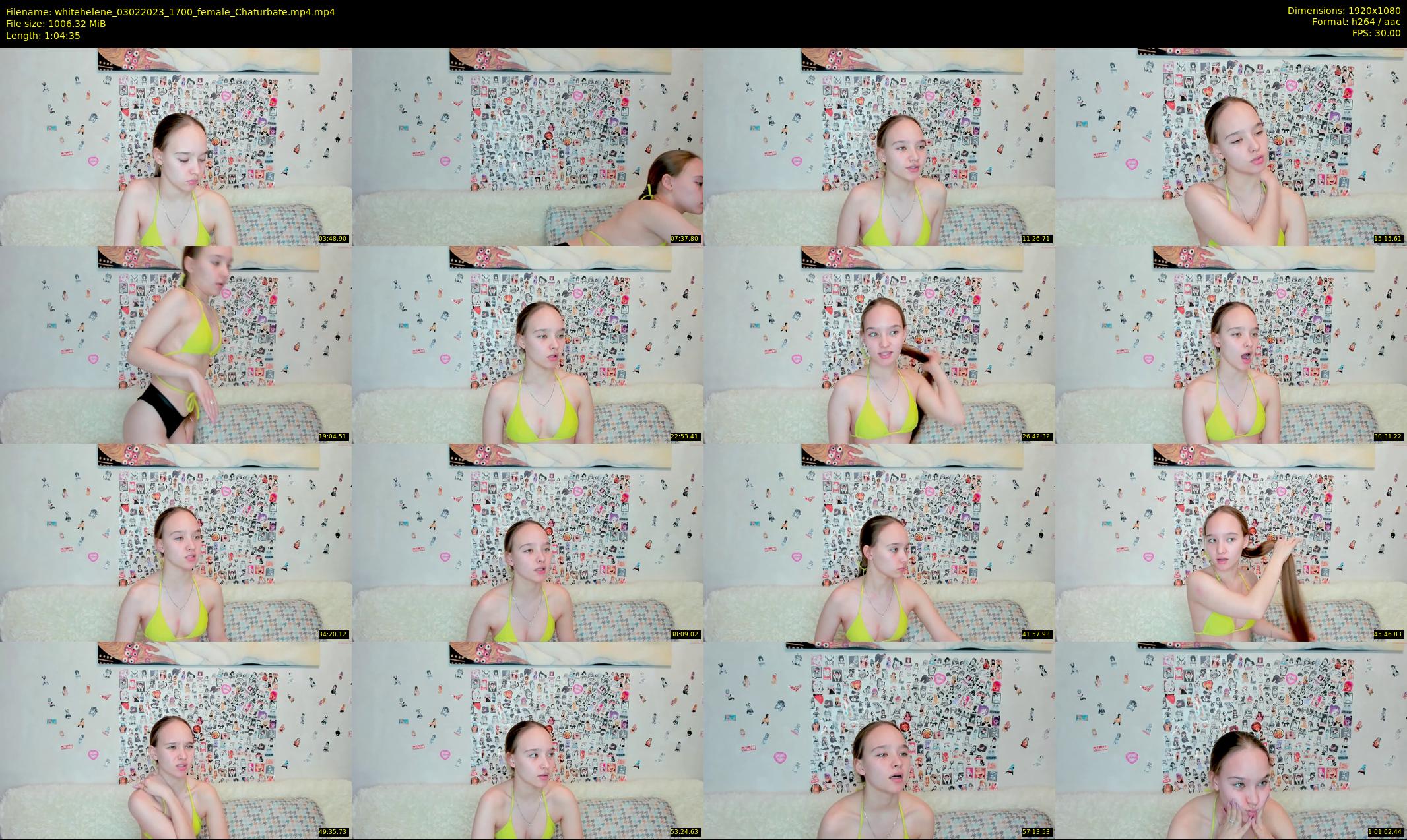 whitehelene — 65 minute Chaturbate female cam show recording, 1080p, Feb 3, 2023